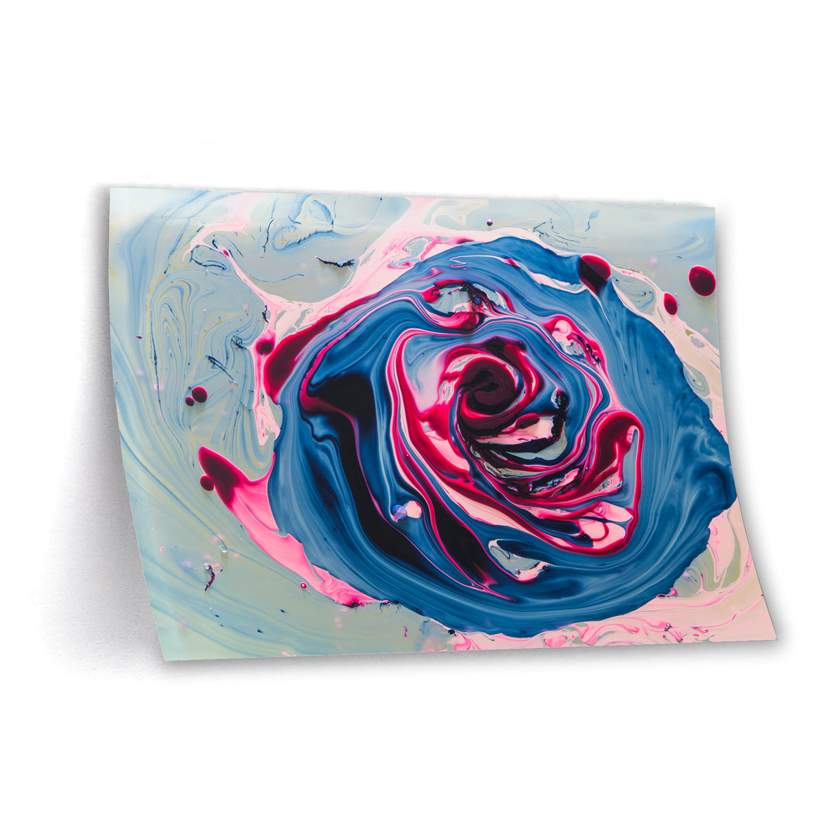 Abstract Rose - Poster