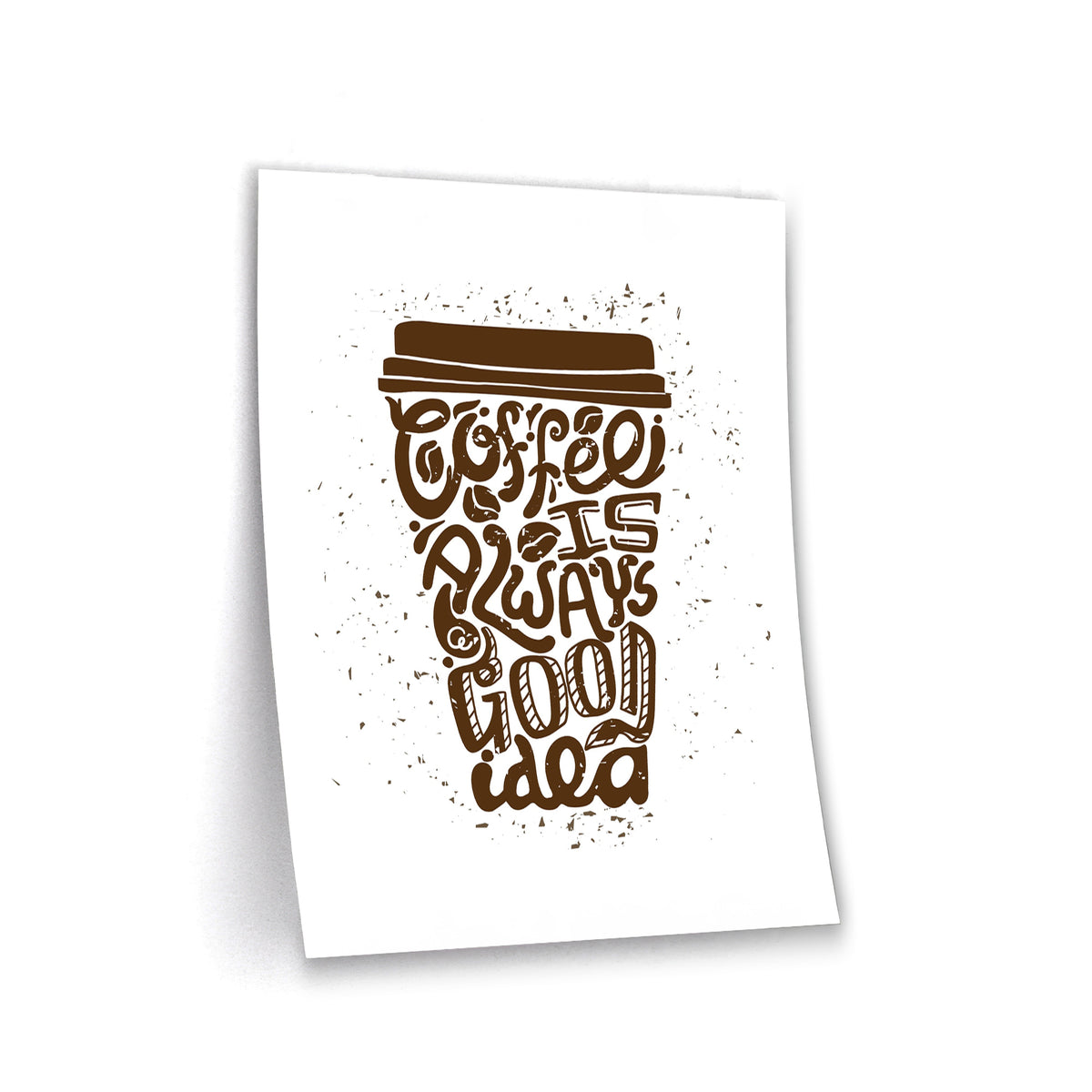 Caffeine Mantra - Poster