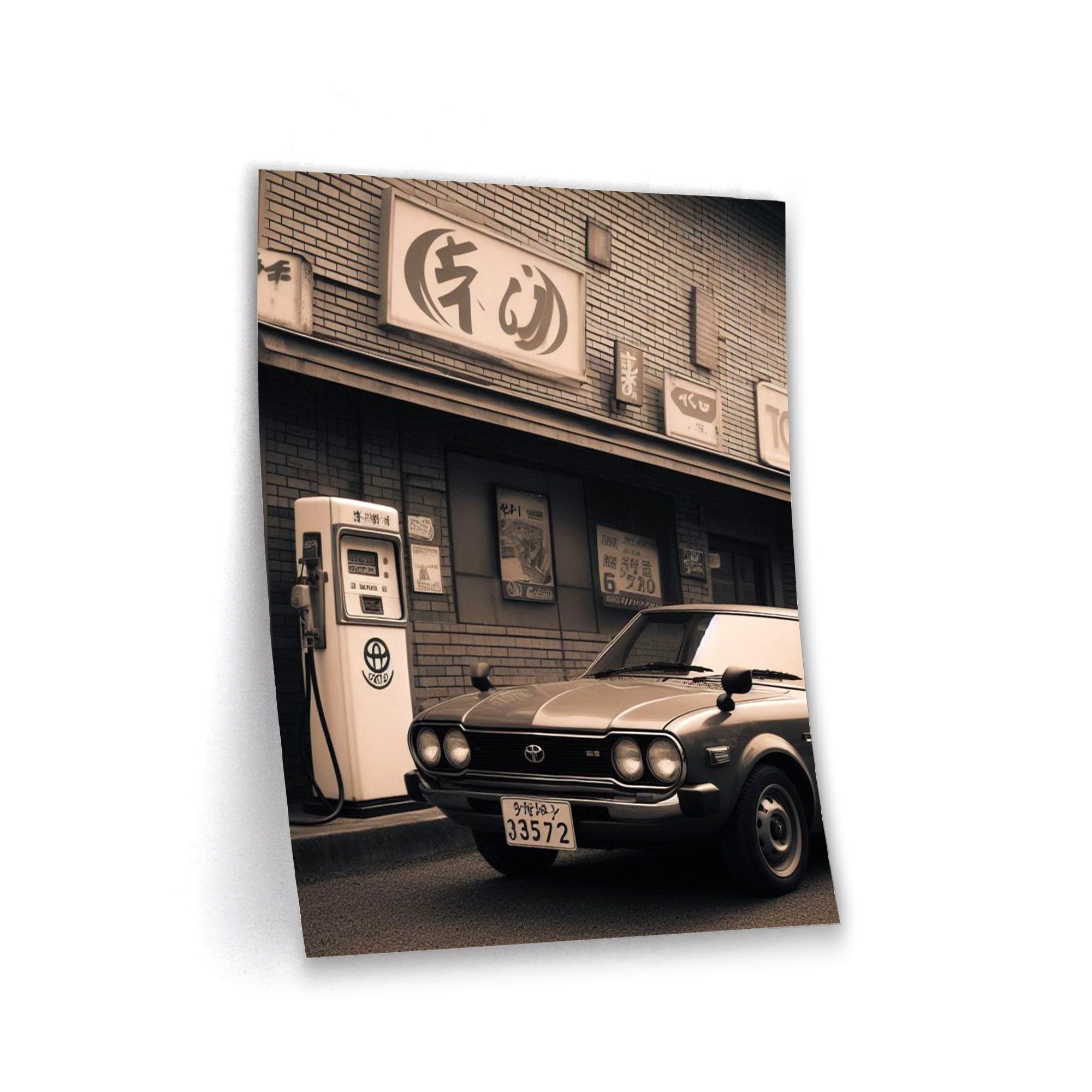 Vintage Japan Car - Leinwandbild