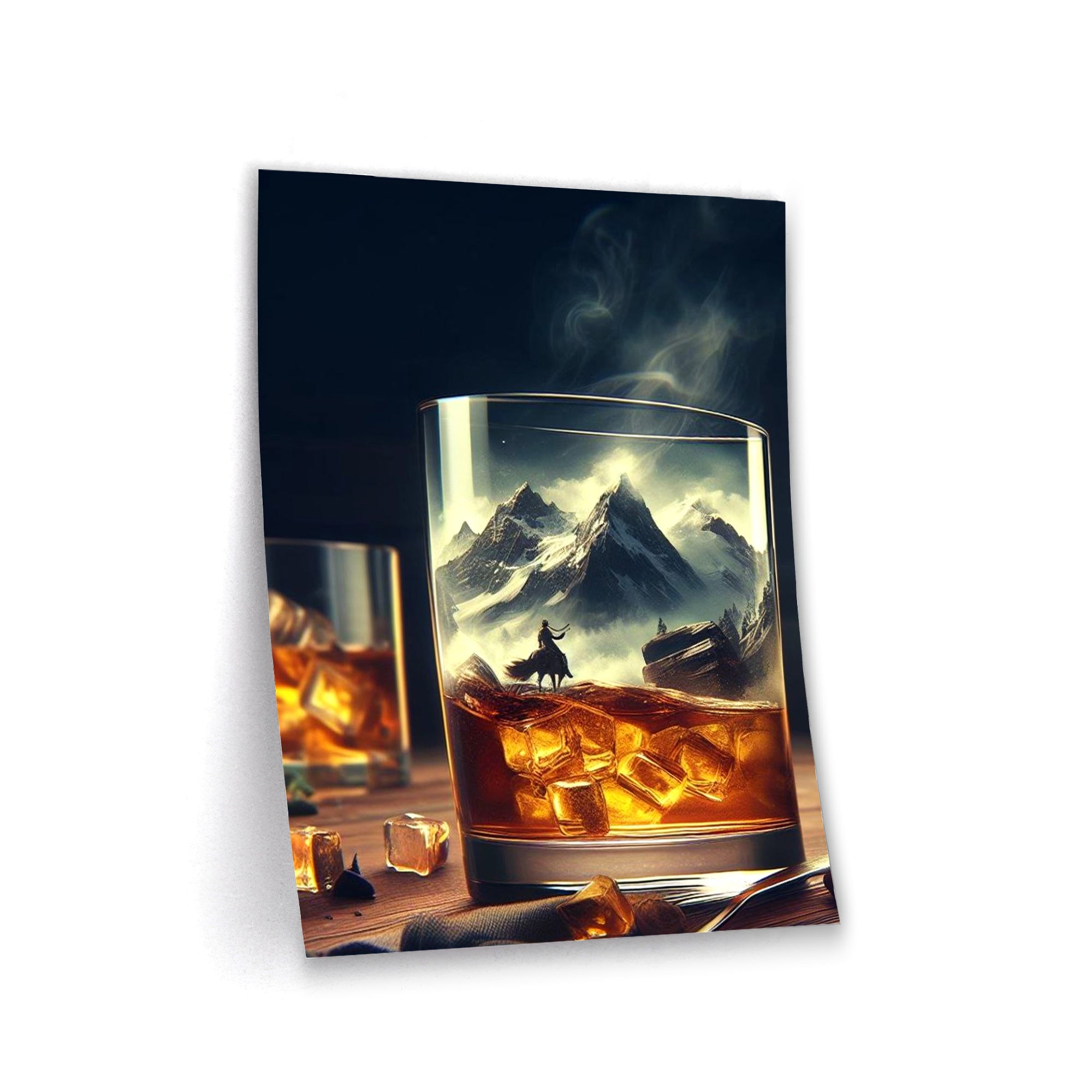 Mountain Glass - Poster