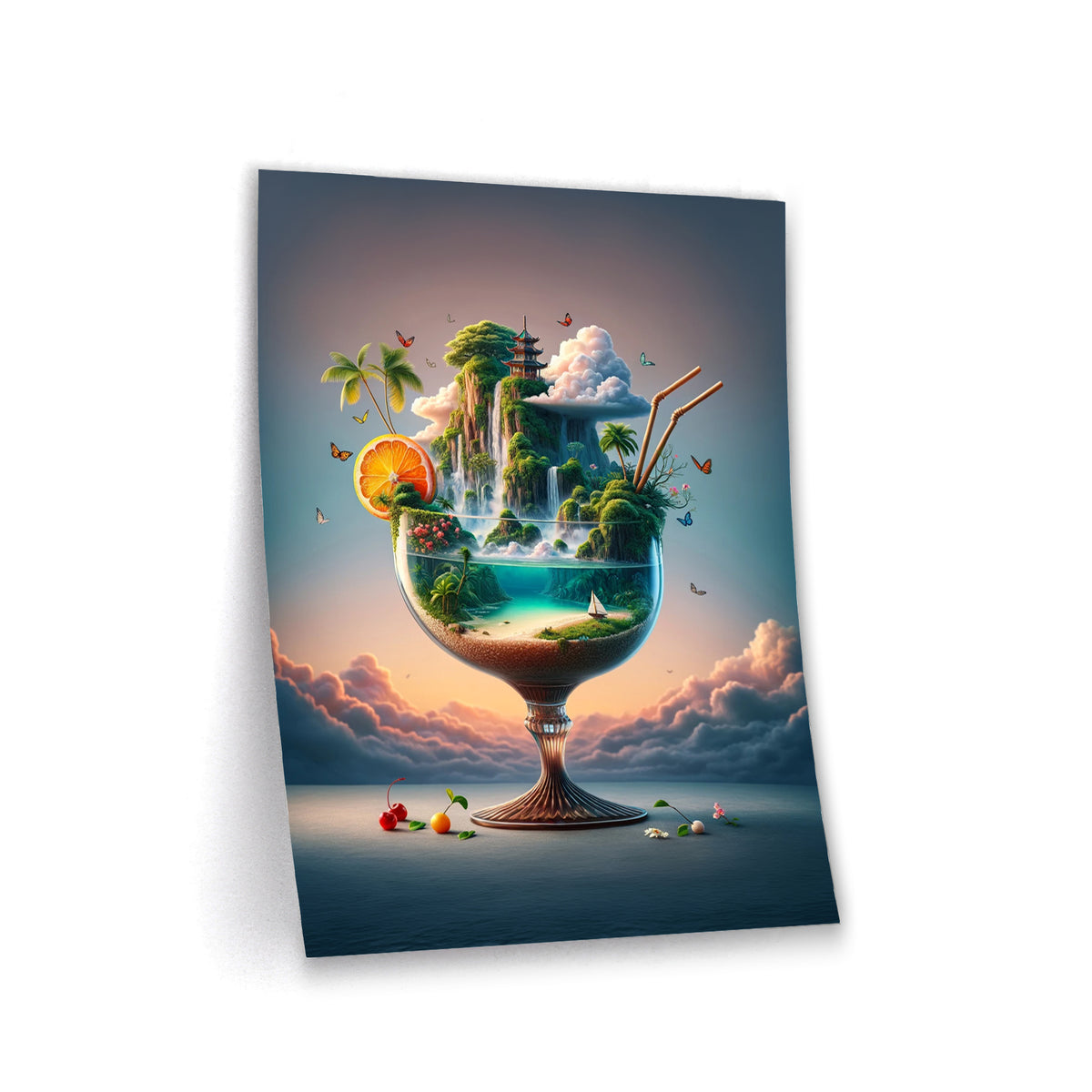 Island Cocktail - Poster