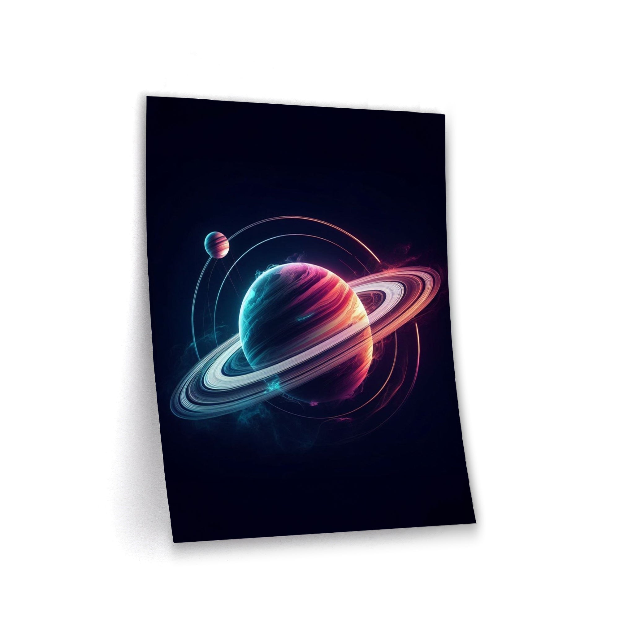 Saturn Galactic Rings - Poster