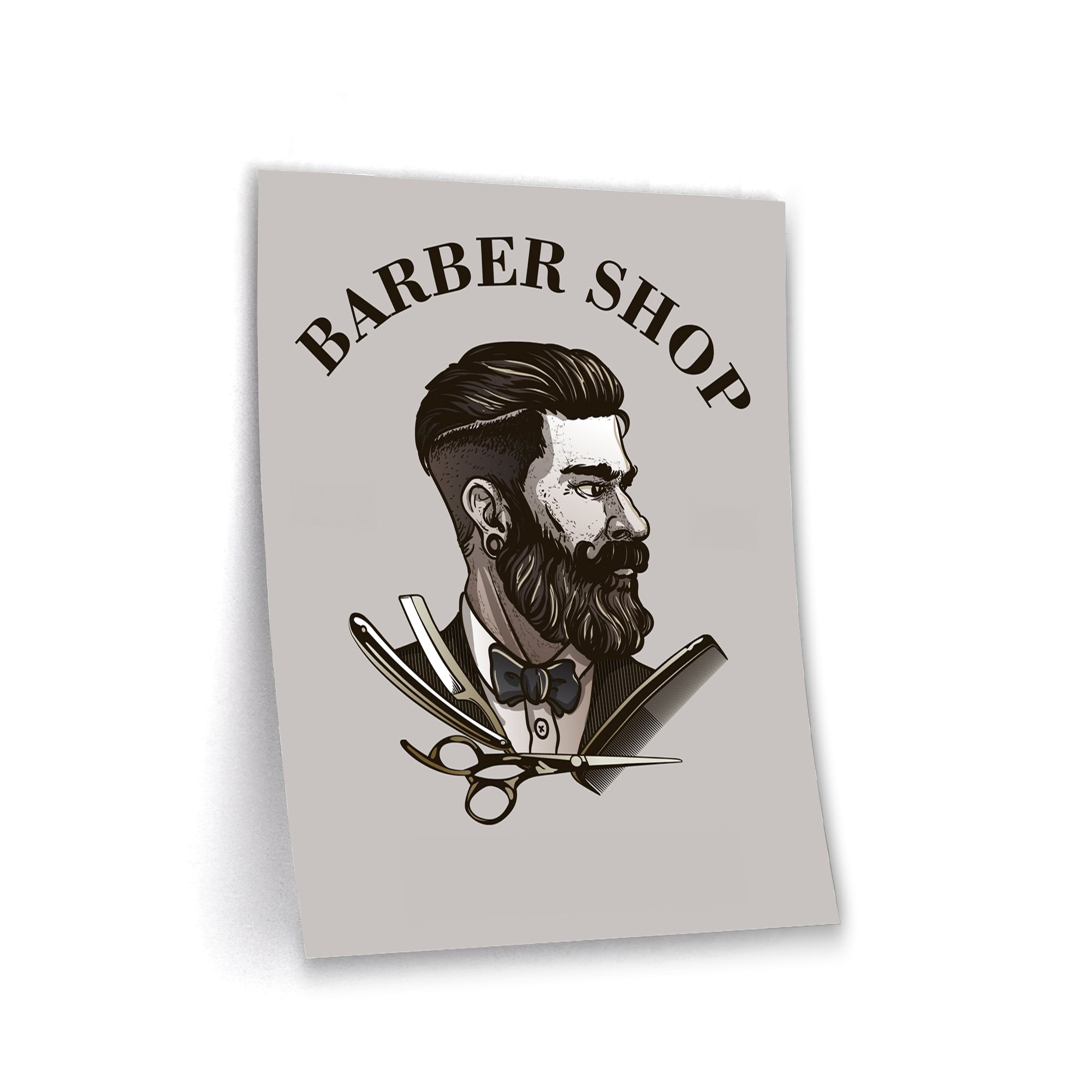 Barber Art - Leinwandbild