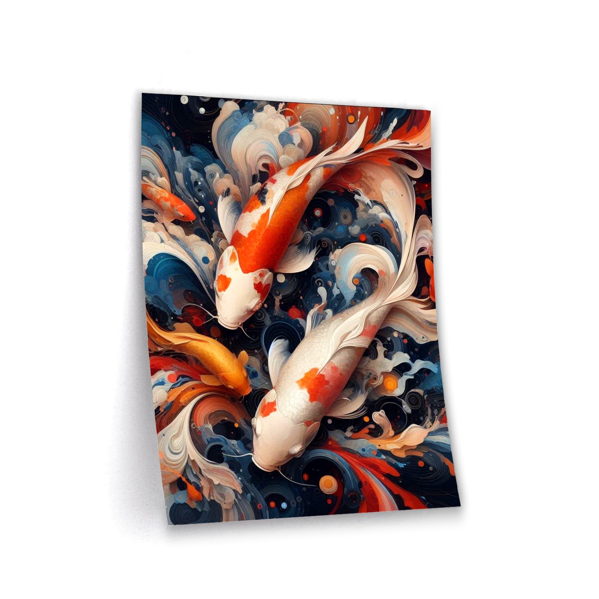 Koi Swimmers - Leinwandbild