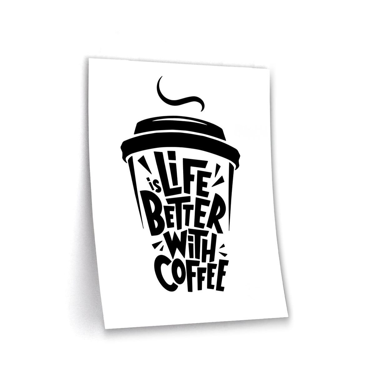 Caffeine Mantra - Poster