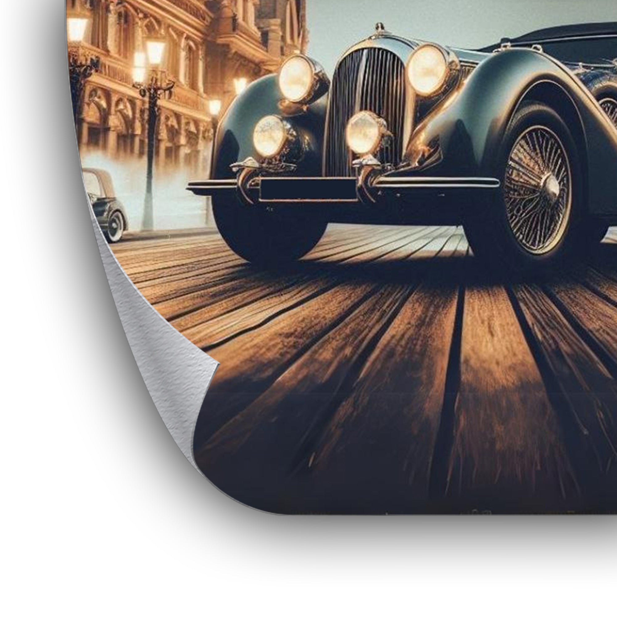 The Vintage Car - Poster