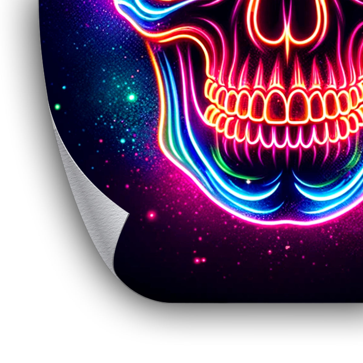 Neon Skull - Poster