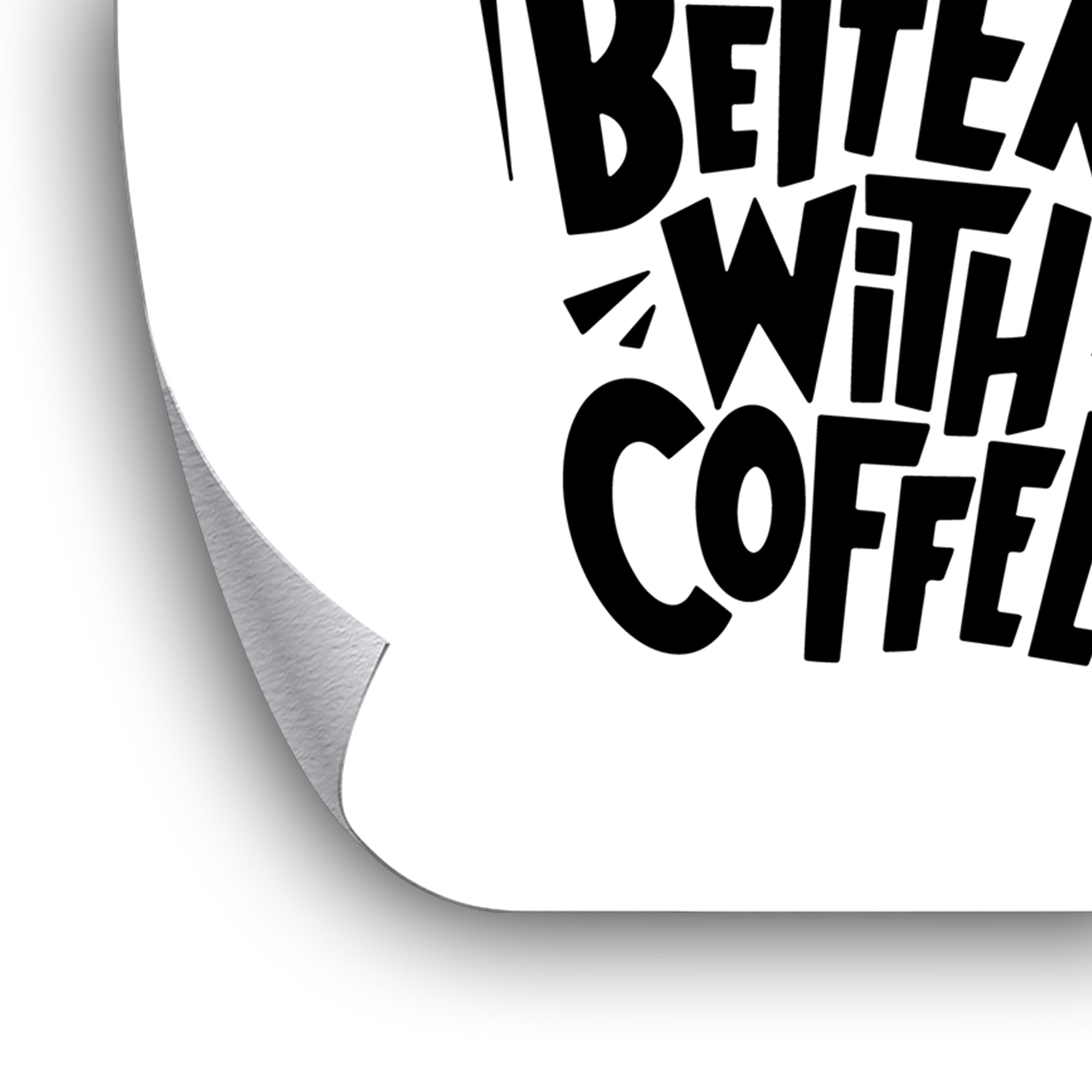 Caffeine Mantra - Poster