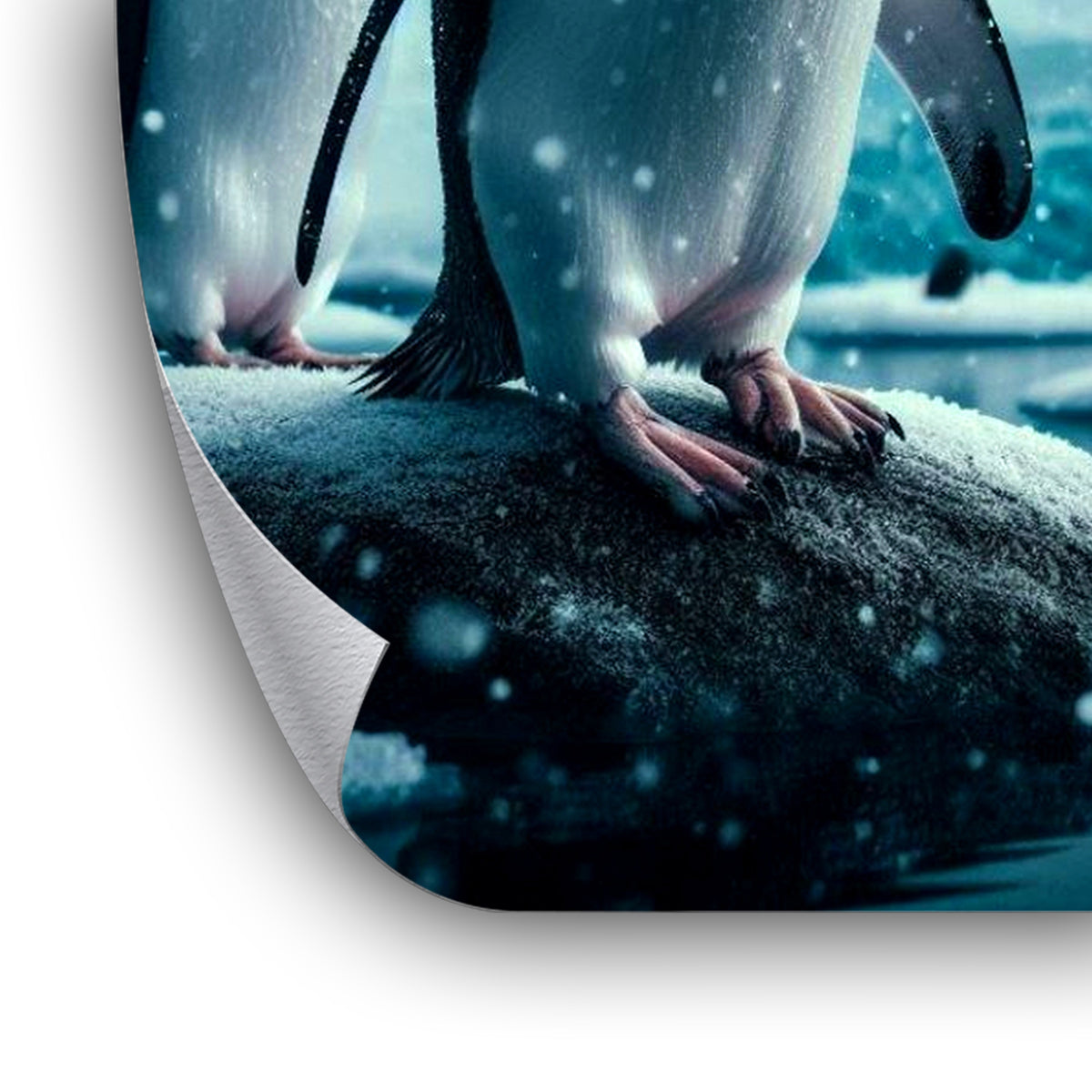 Snowy Penguin - Poster