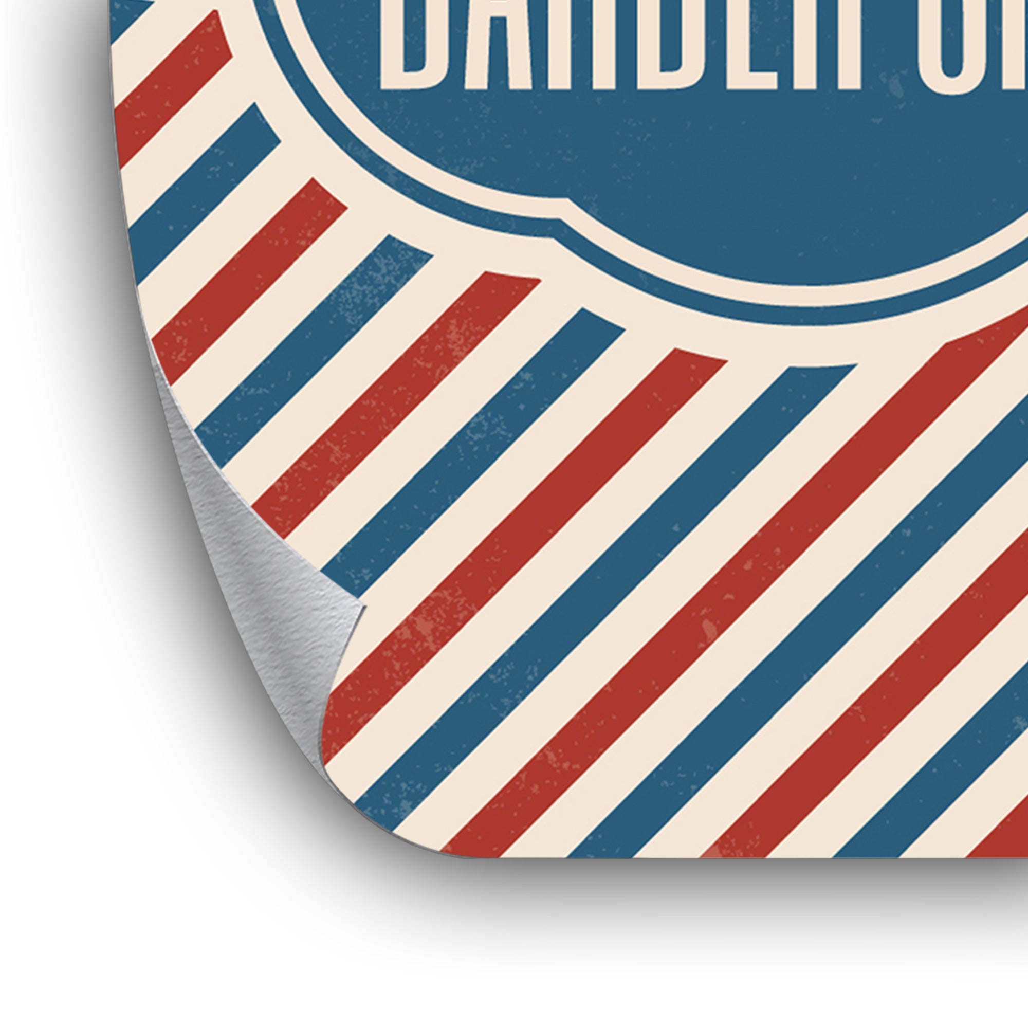 Barber Badge - Leinwandbild