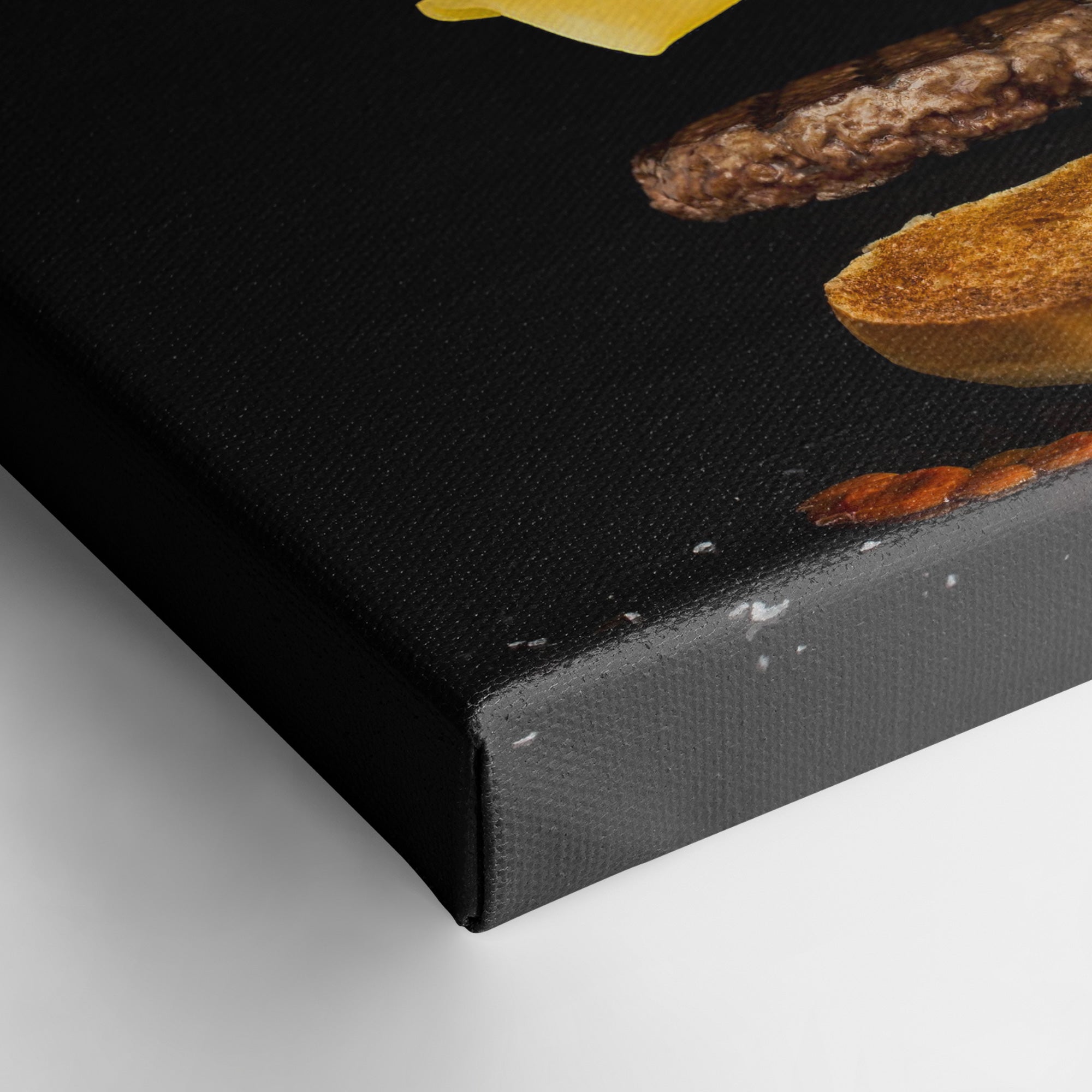 Cinematic Cheeseburger - canvas picture