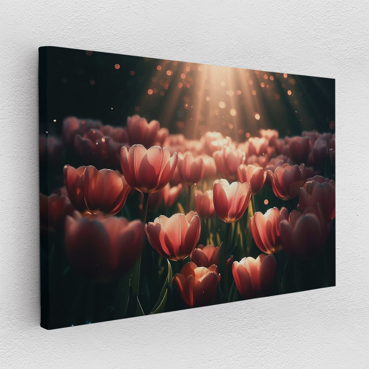 Tulip Glow - Leinwandbild