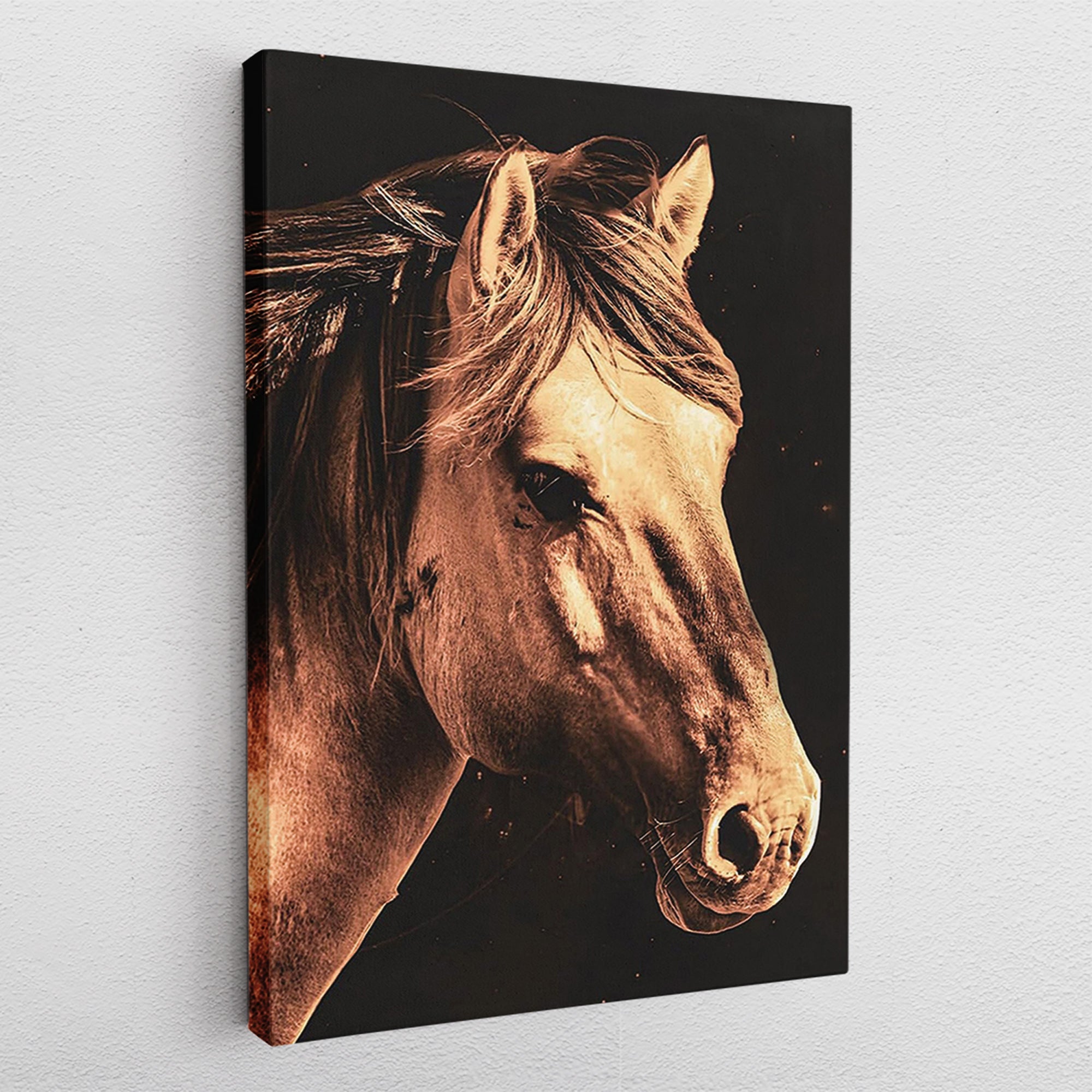 Majestic Horse Gaze - Poster