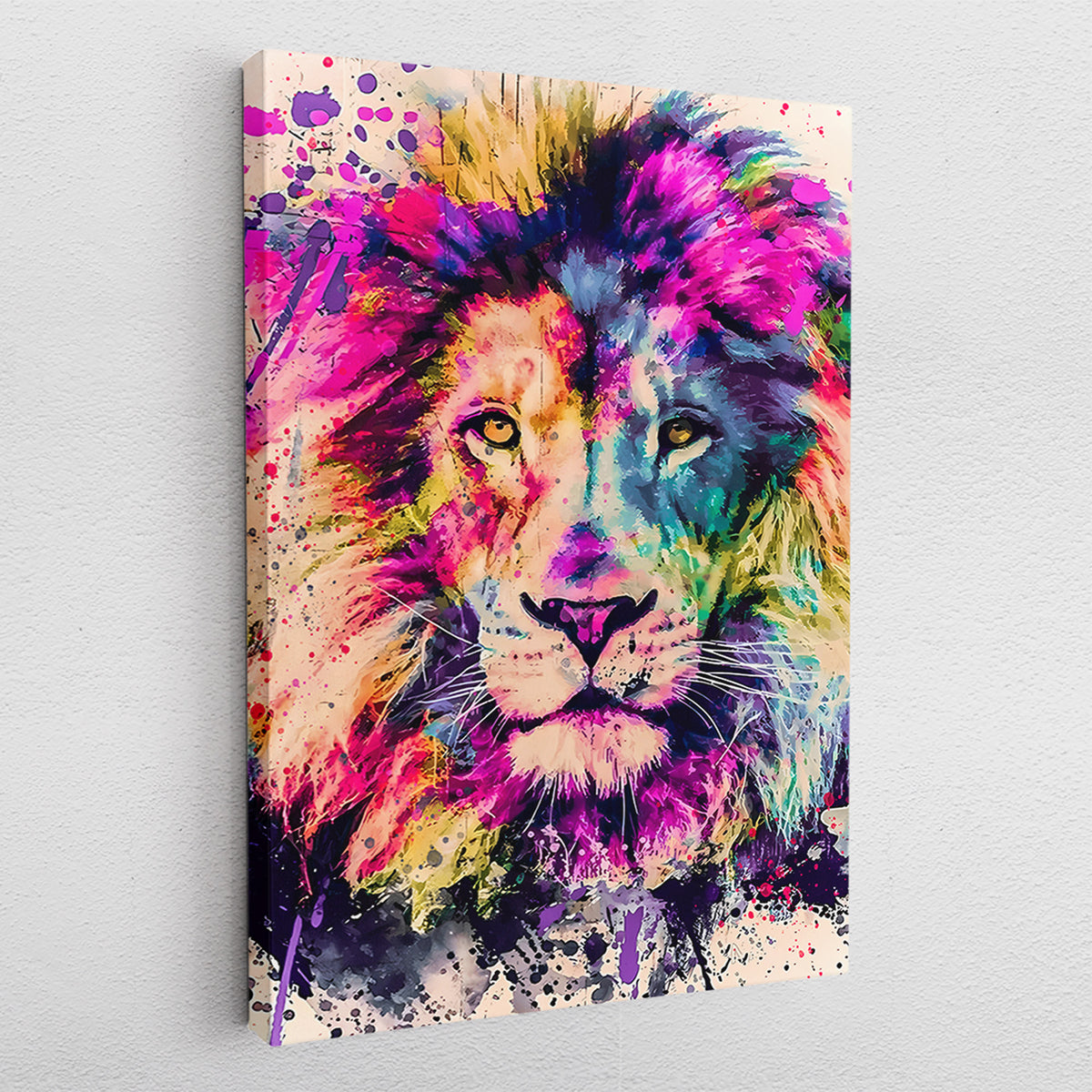 Colorful Majesty - canvas picture