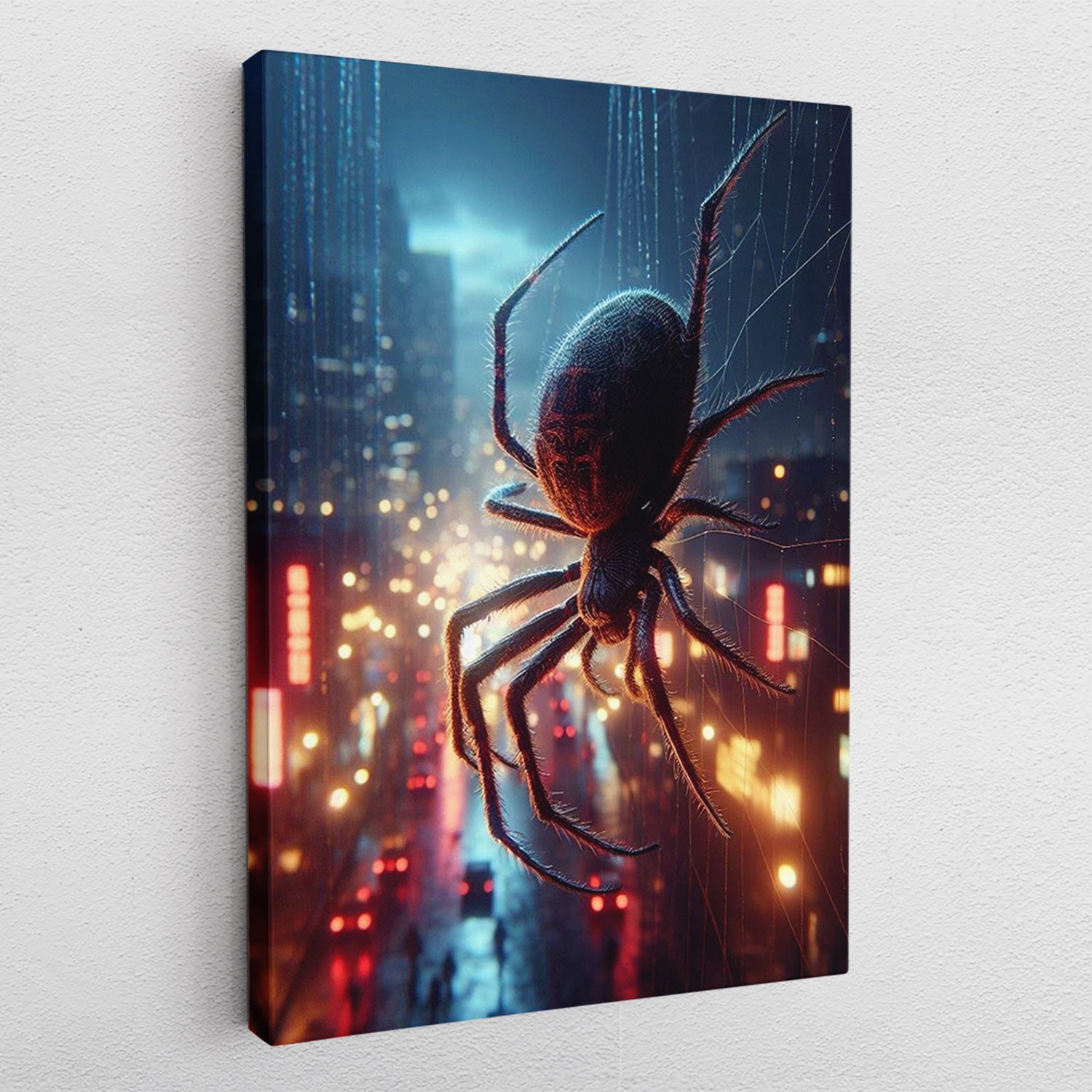 Skyscraper Spider - Leinwandbild