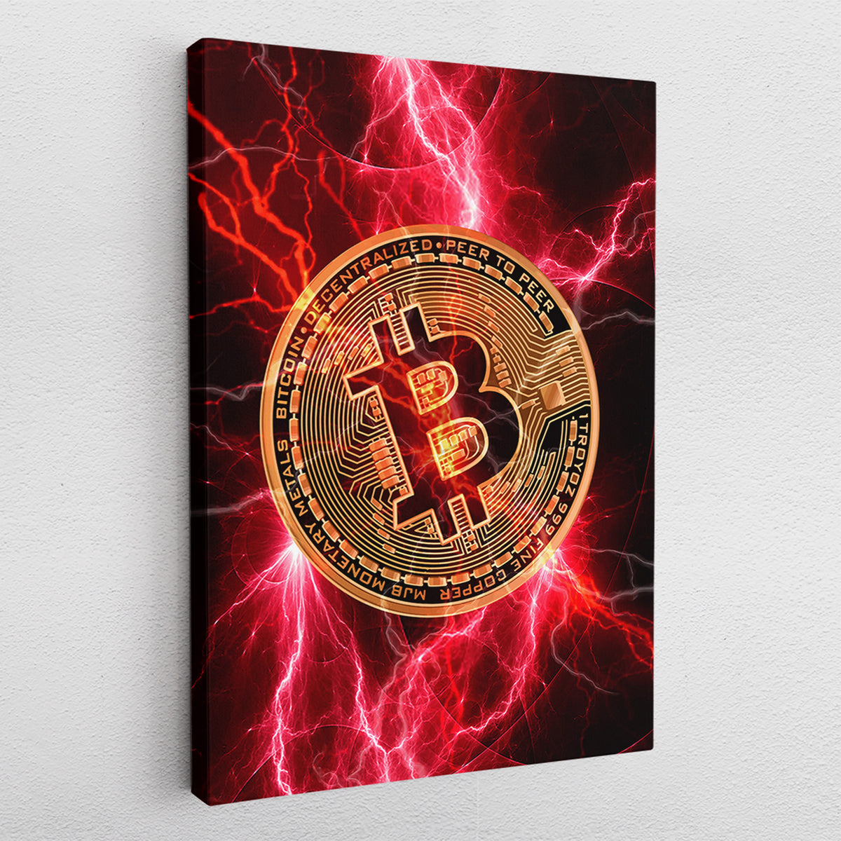 Bitcoin Power - canvas picture