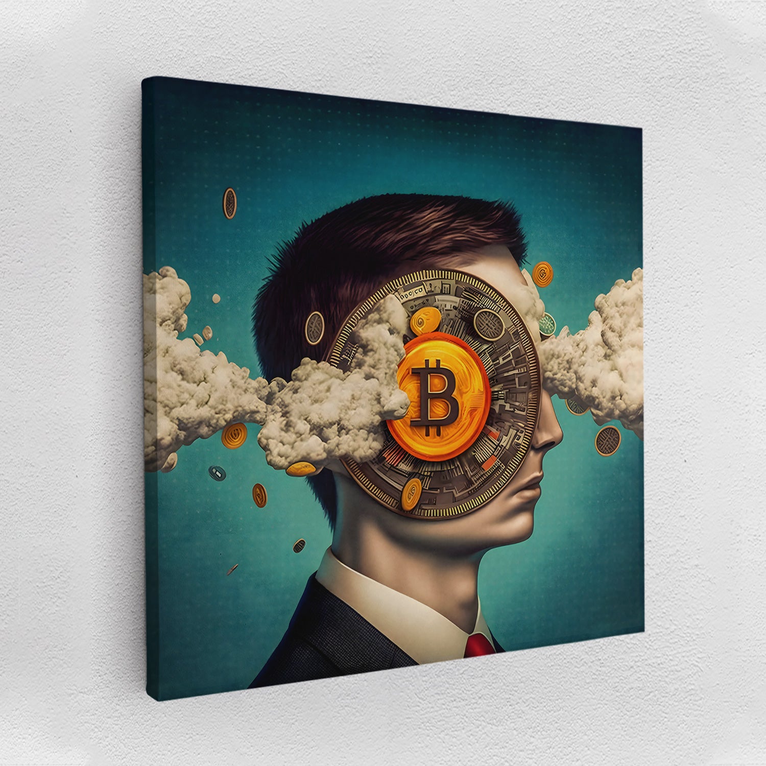 Bitcoin Boom - Canvas Picture