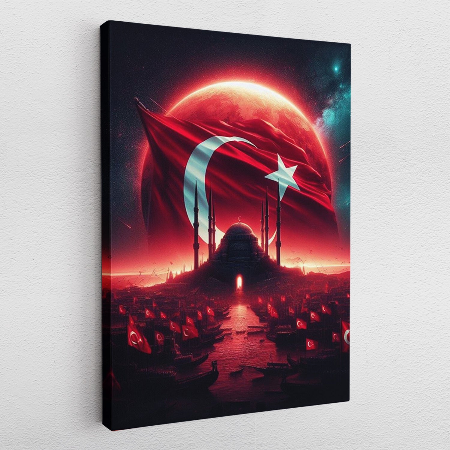 Turkish Eclipse - Leinwandbild