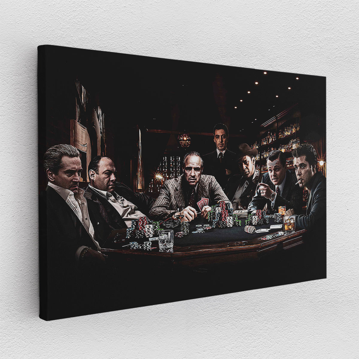 Gangsters - canvas picture