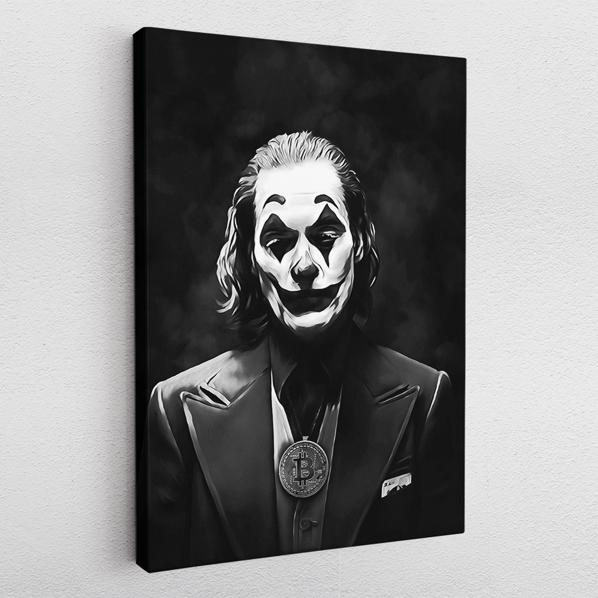 Joker's Face - canvas picture