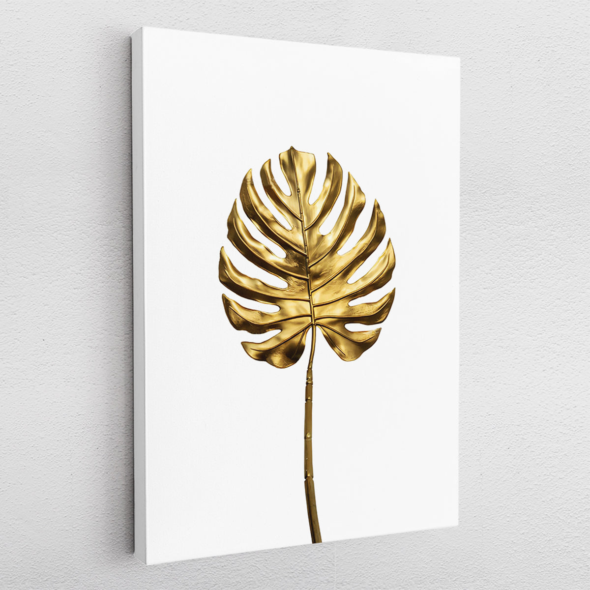 Golden Plant - canvas picture