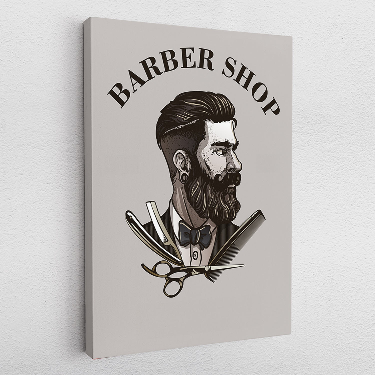 Barber Art - Leinwandbild