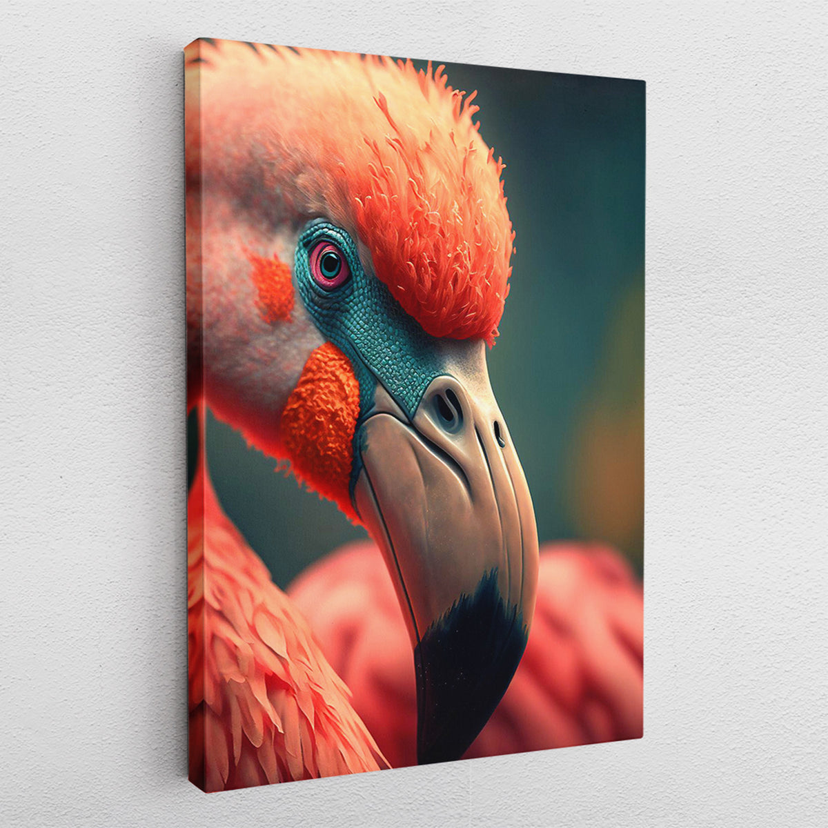 Flamingo View - Leinwandbild