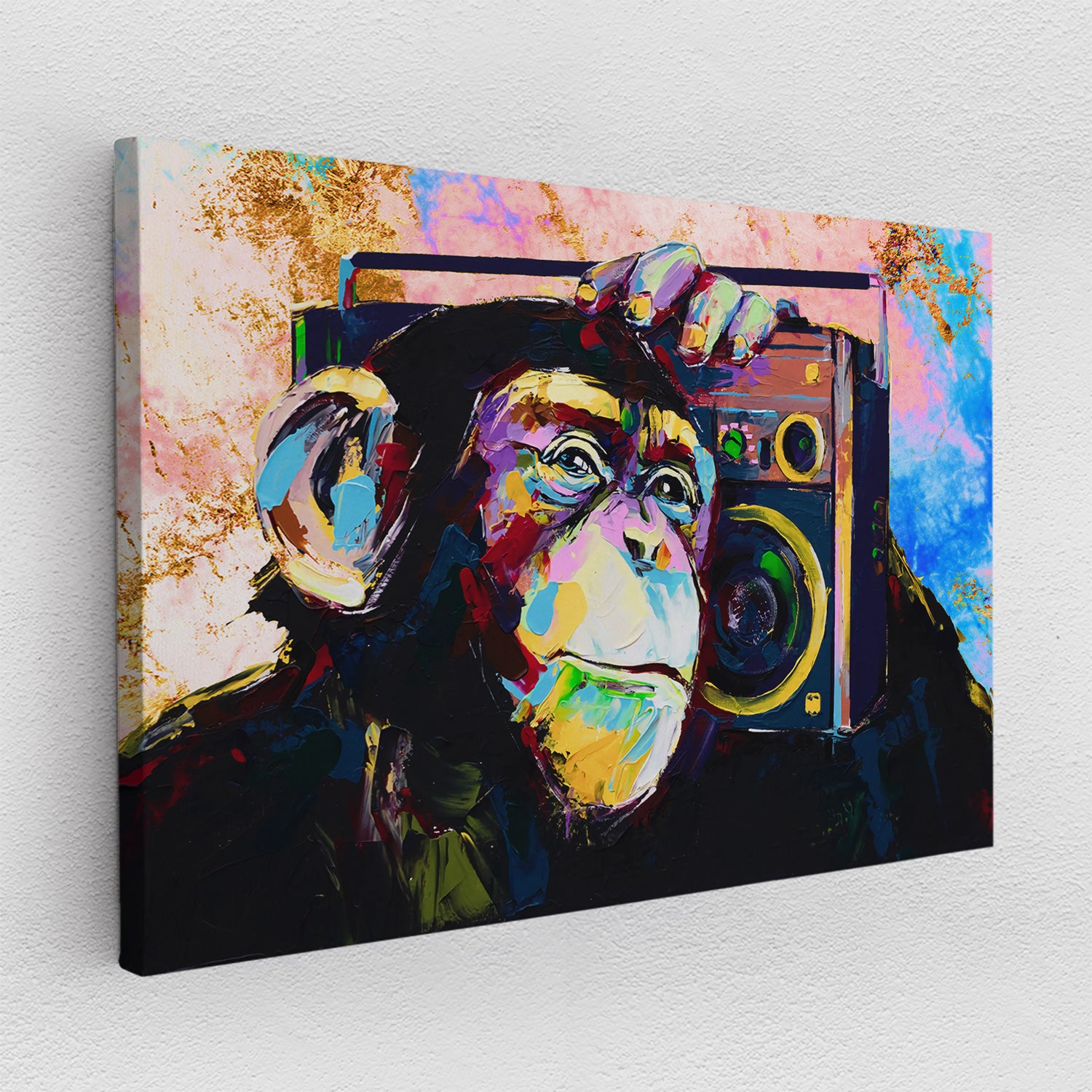 Monkey Jam 2.0 - canvas picture