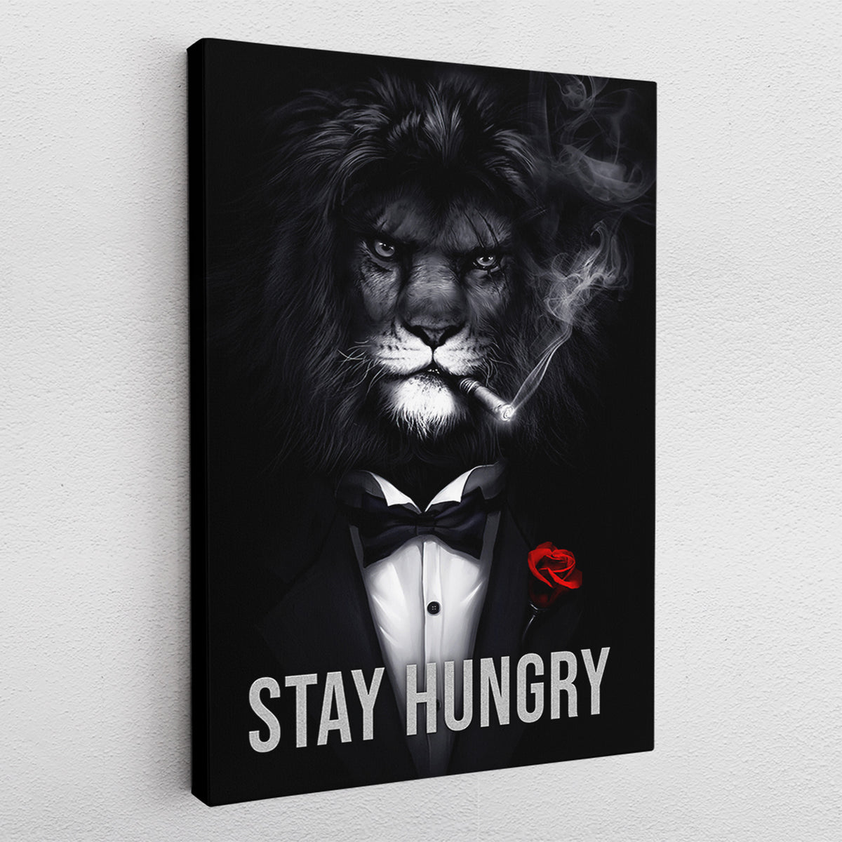 Stay Hungry - Leinwandbild