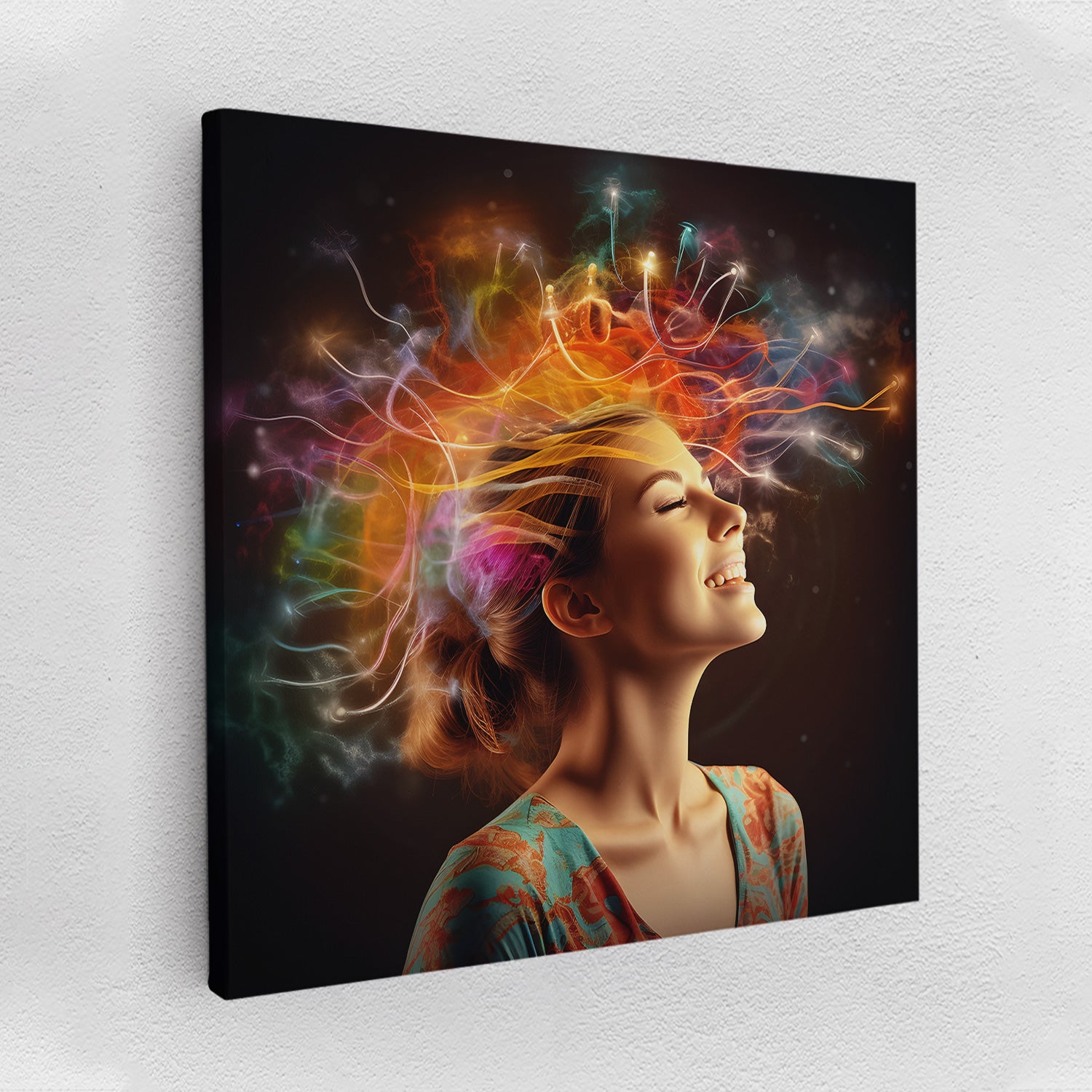 Rainbow Thoughts - canvas picture