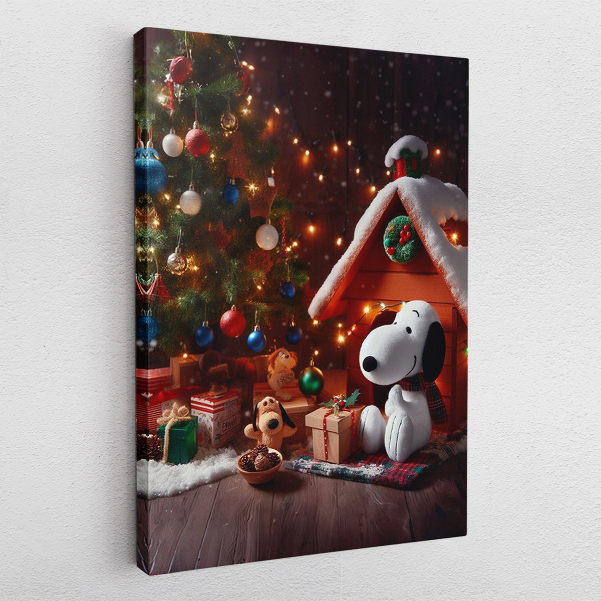 Snoopy's Christmas - Leinwandbild