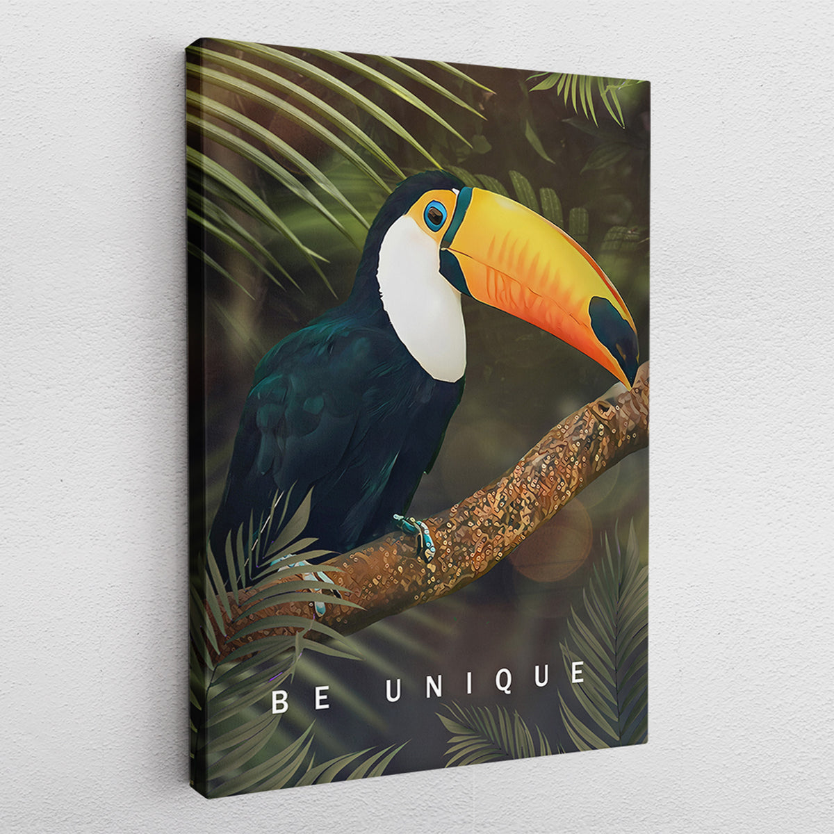 Unique Toucan - canvas picture