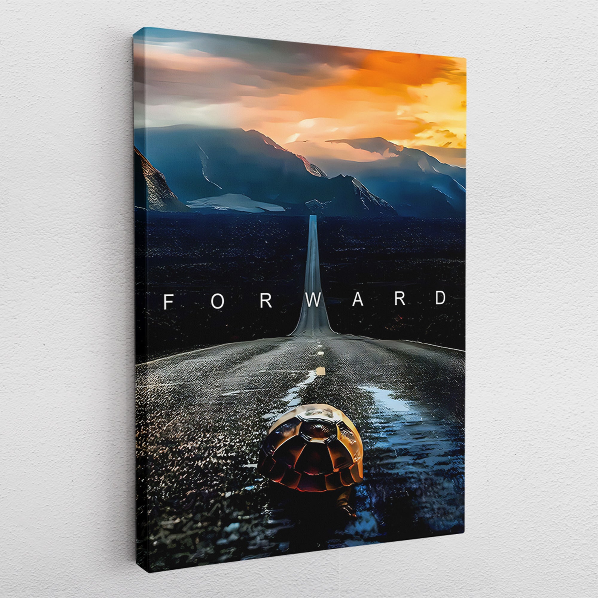 Always Forwards - Leinwandbild