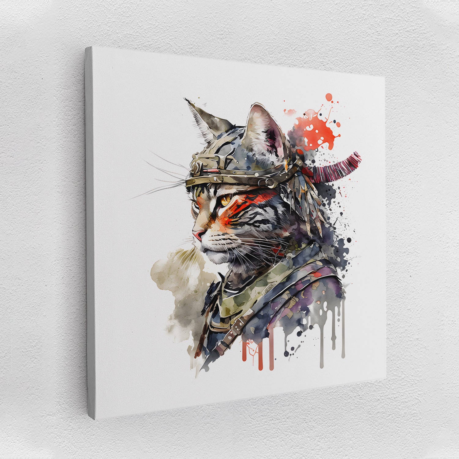 Warrior Cat - canvas picture