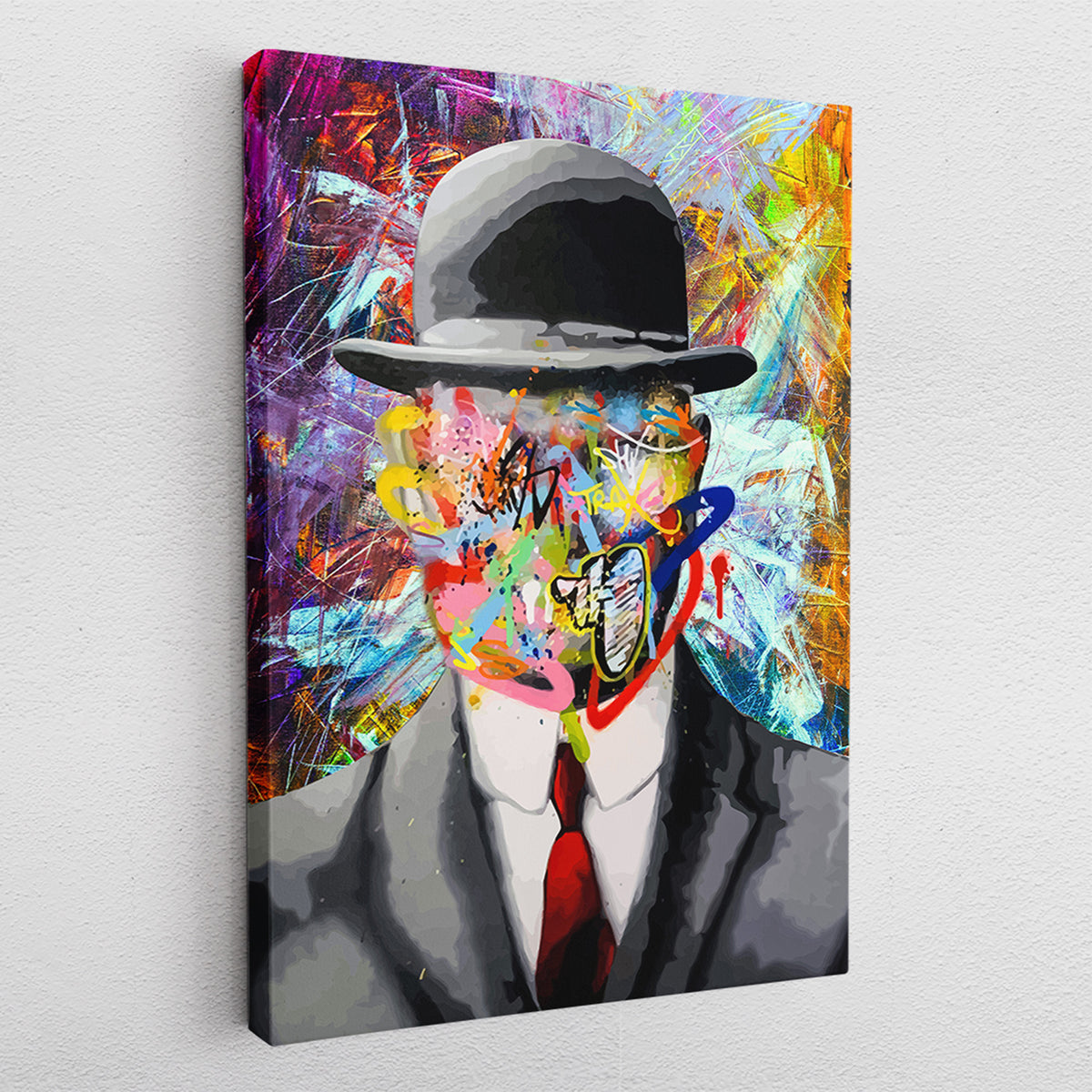 Graffiti Elegance - canvas picture