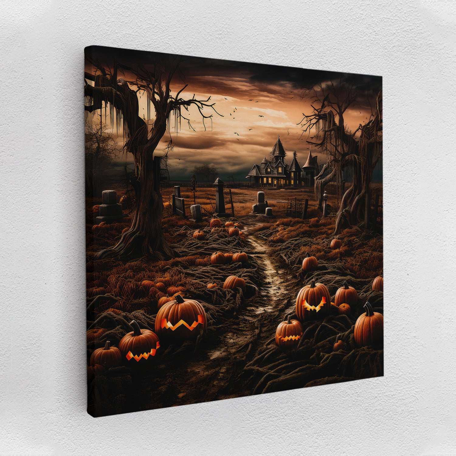 Spooky Pathway - Poster