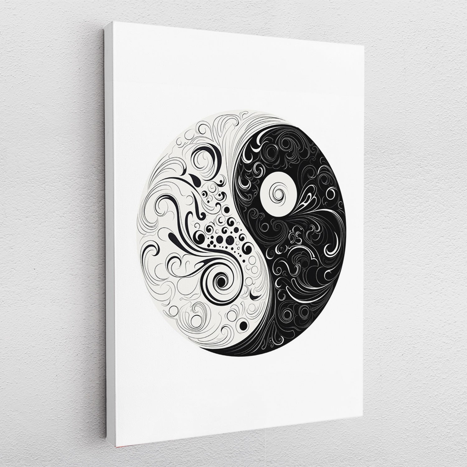 Yin Yang Flow - Leinwandbild