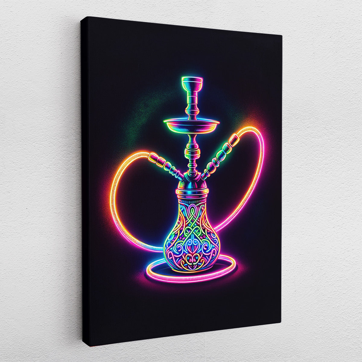 Neon Shisha - Leinwandbild