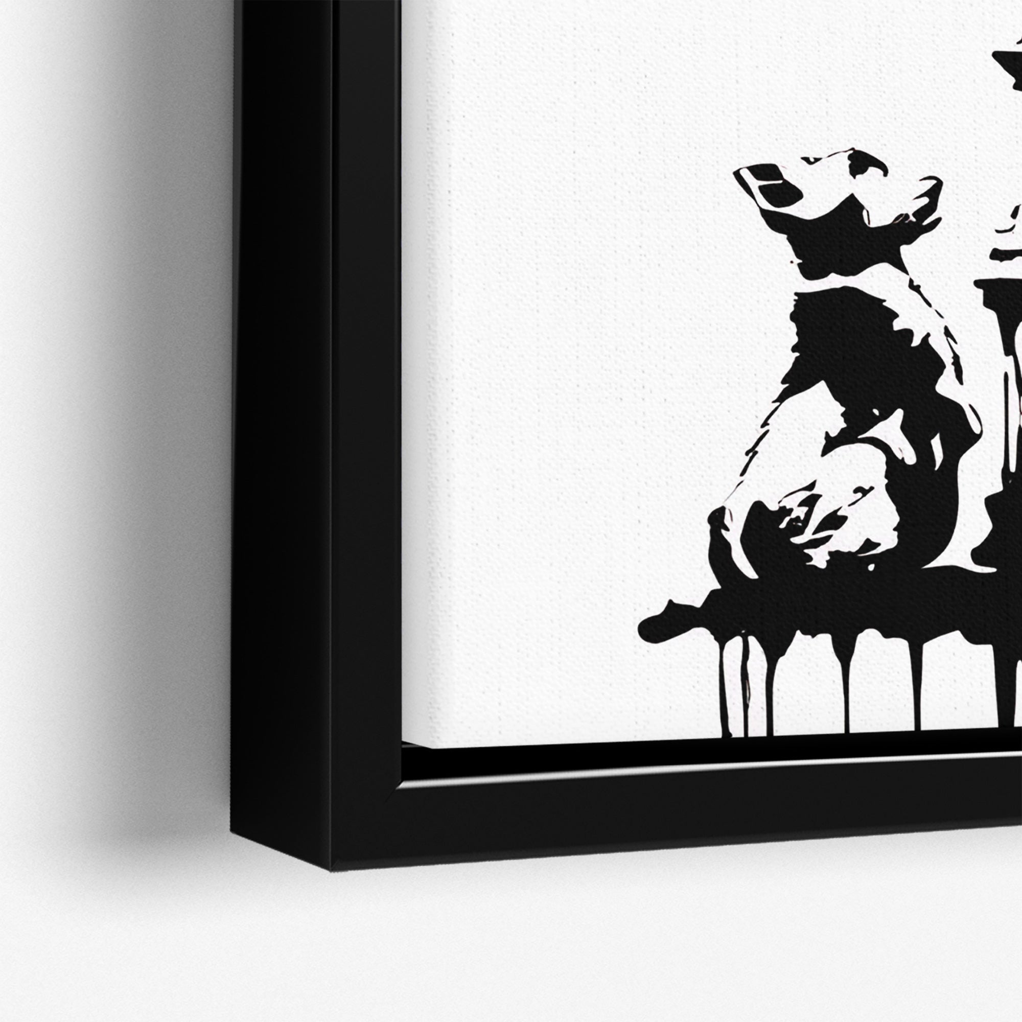 Banksy Innocence Shade - Leinwandbild