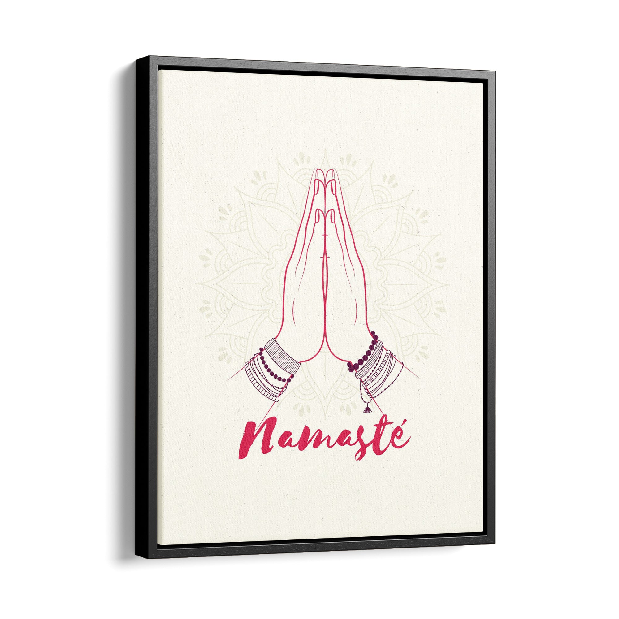 Namaste Grace - Leinwandbild