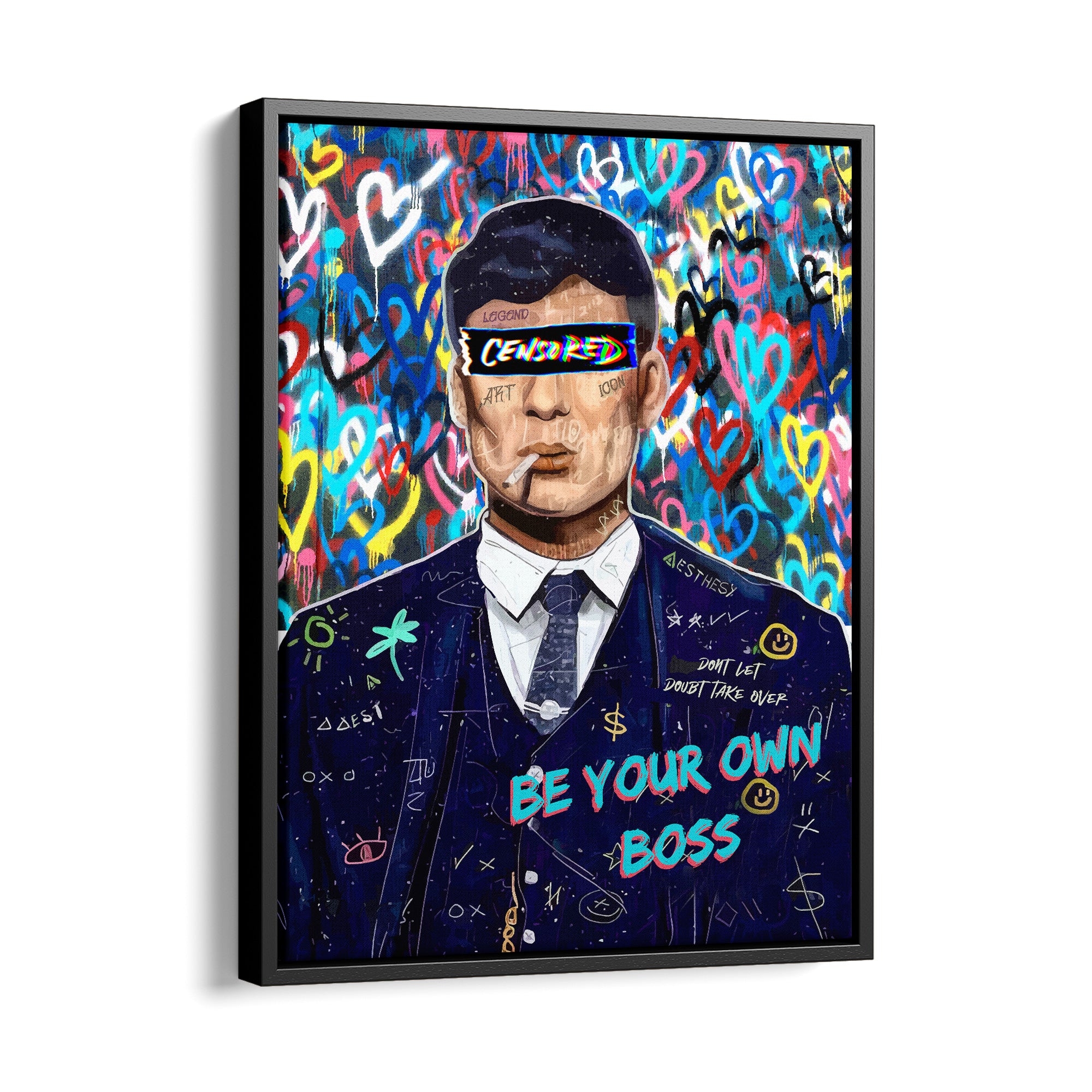 Be Your Own Boss - Leinwandbild