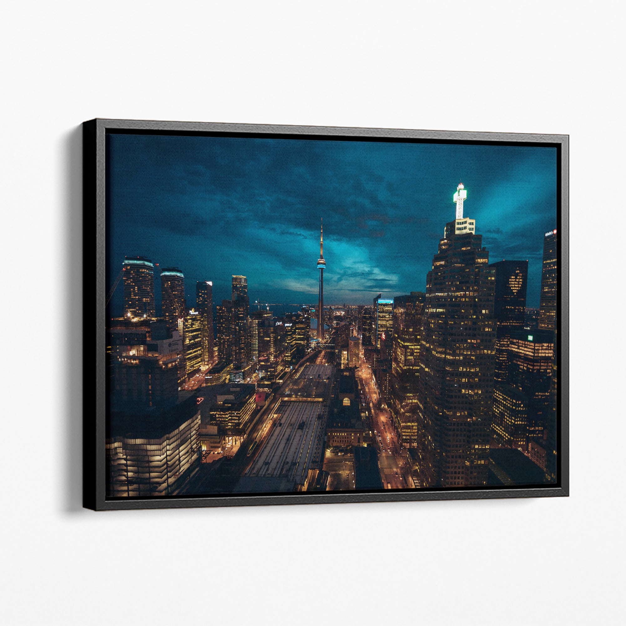 Midnight Metropolis - canvas picture