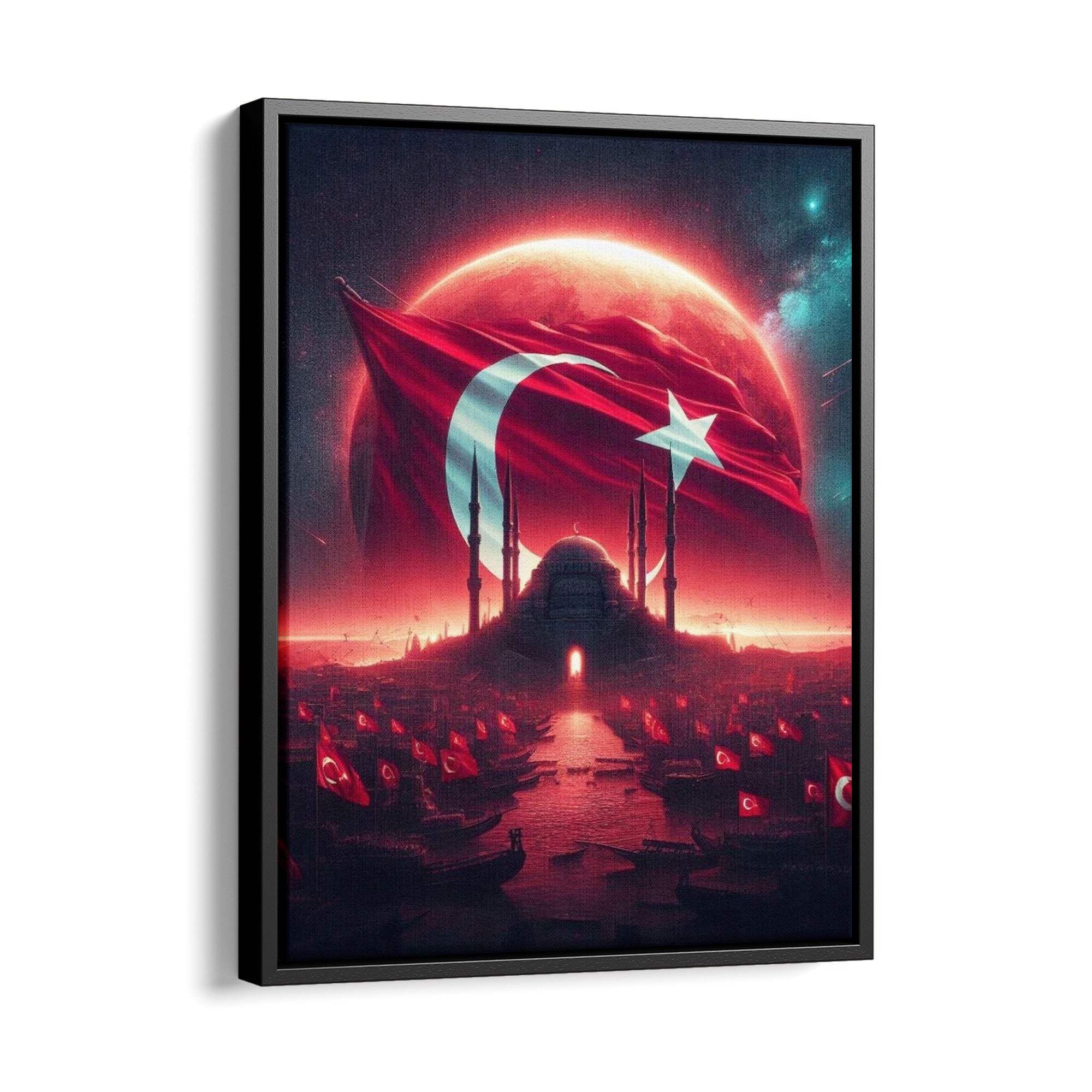 Turkish Eclipse - Leinwandbild