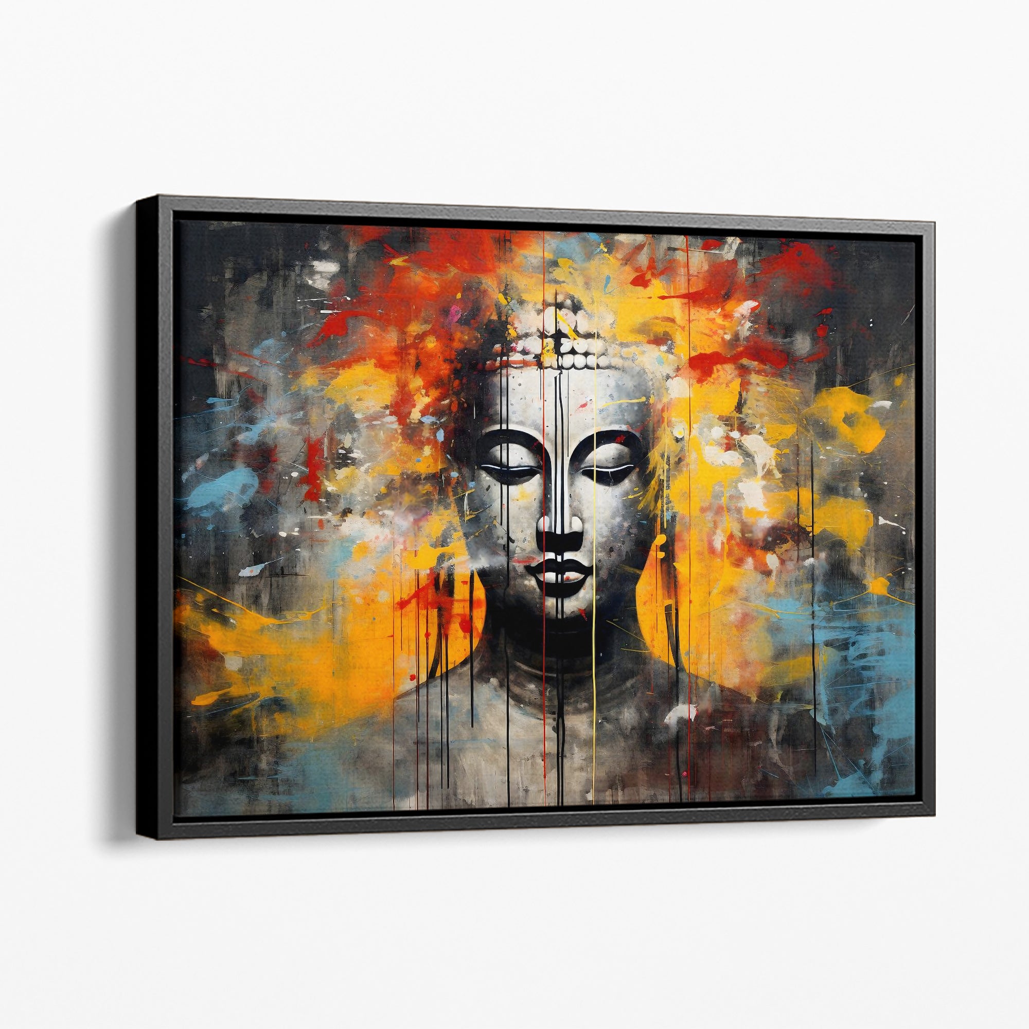 Meditative Splashes - canvas picture