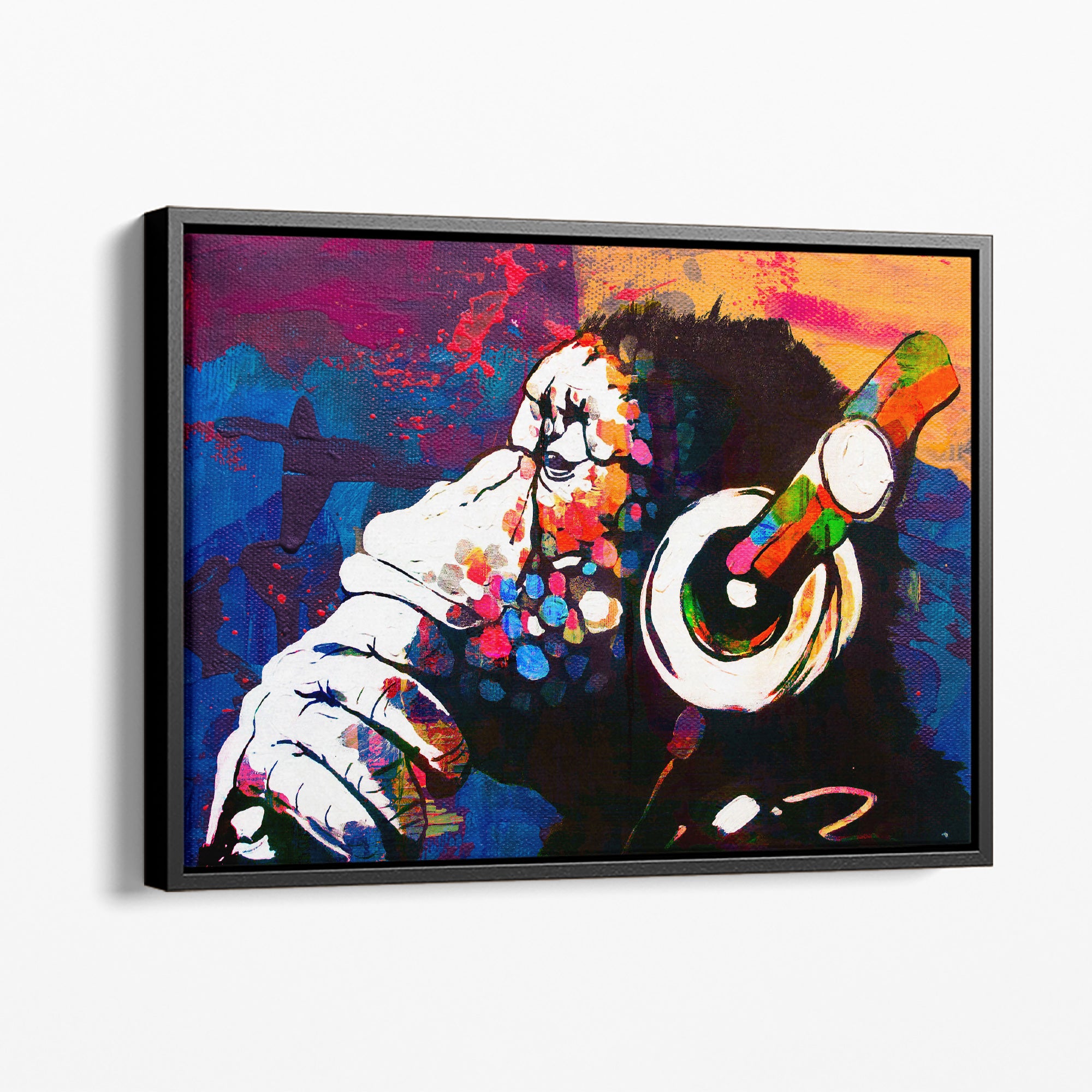 Thoughtful Monkey - canvas picture