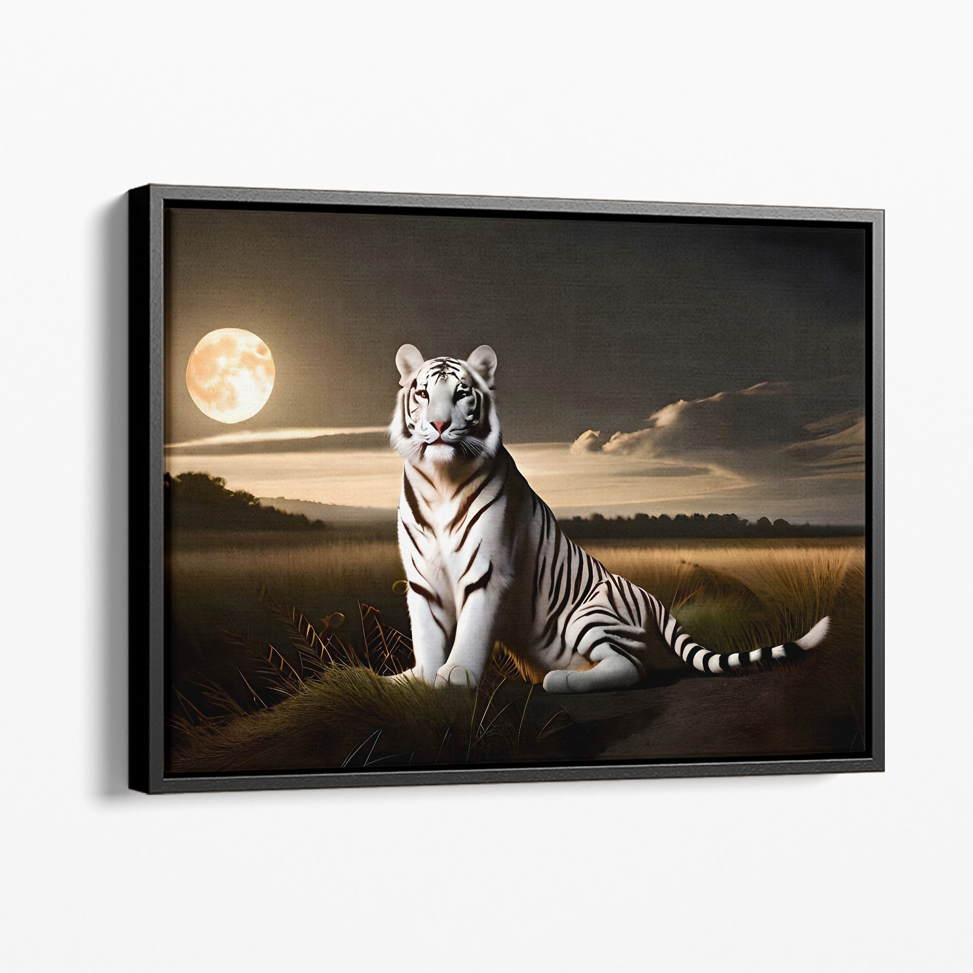 Moonlight Tiger - canvas picture