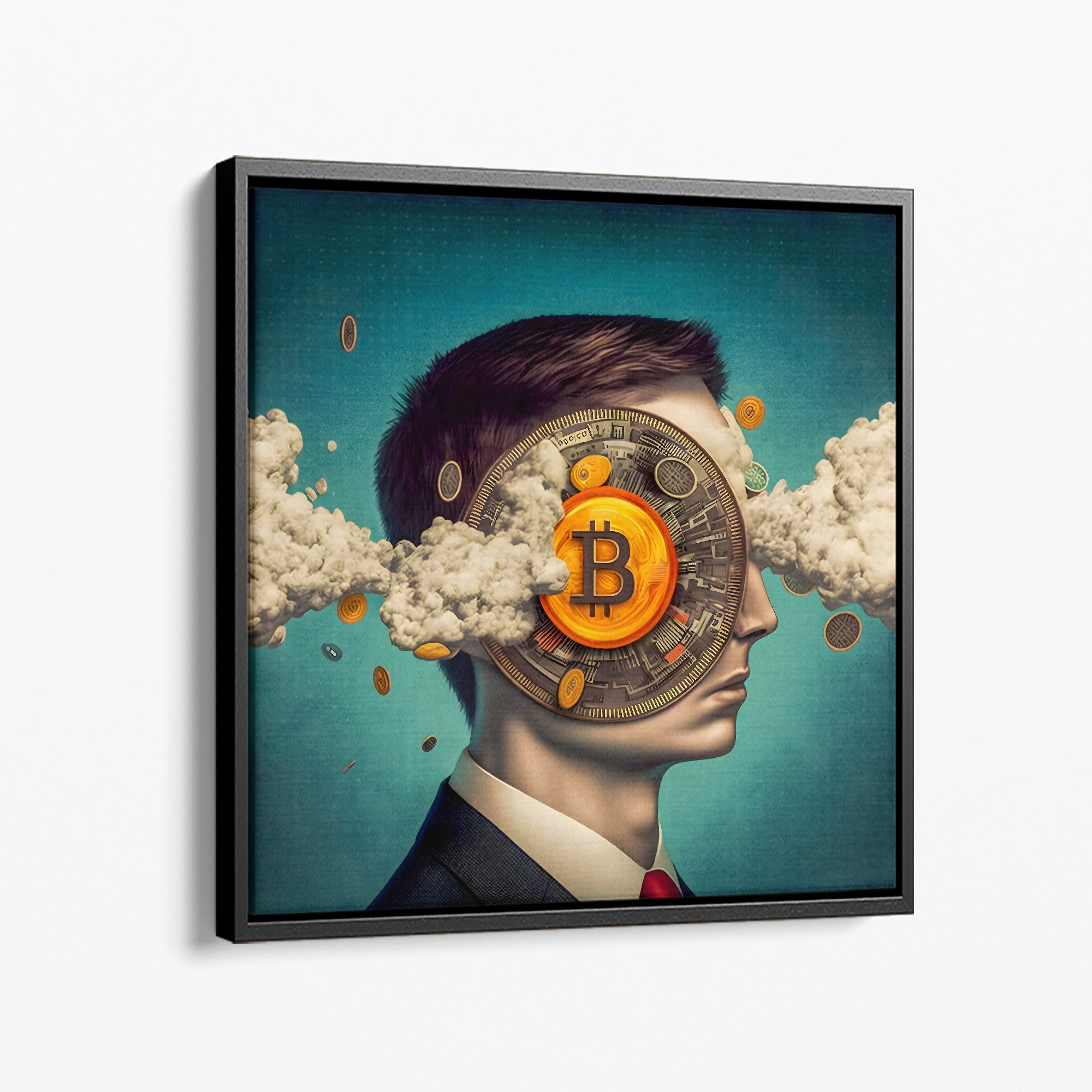 Bitcoin Boom - Leinwandbild