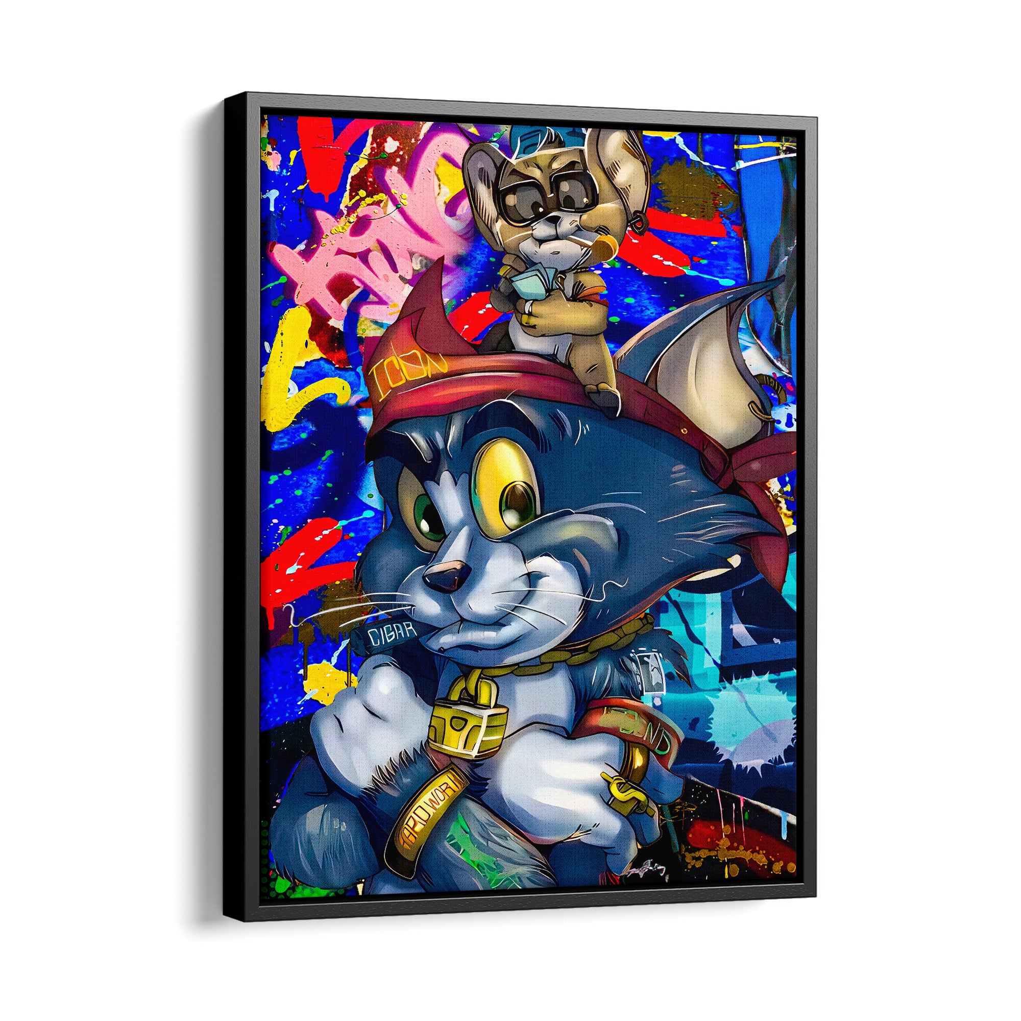 Tom & Jerry's Bling - canvas picture