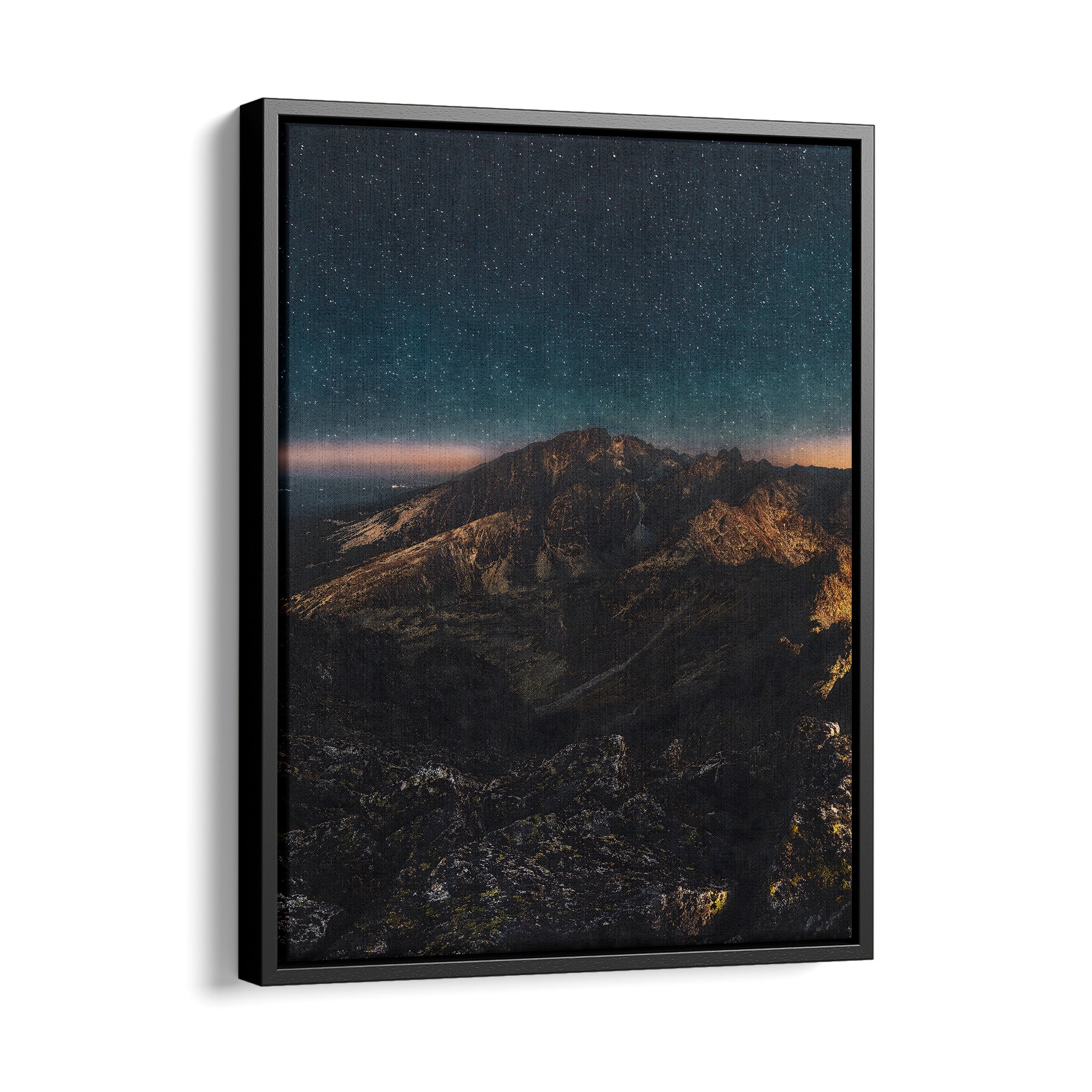 Mountain Night - canvas picture