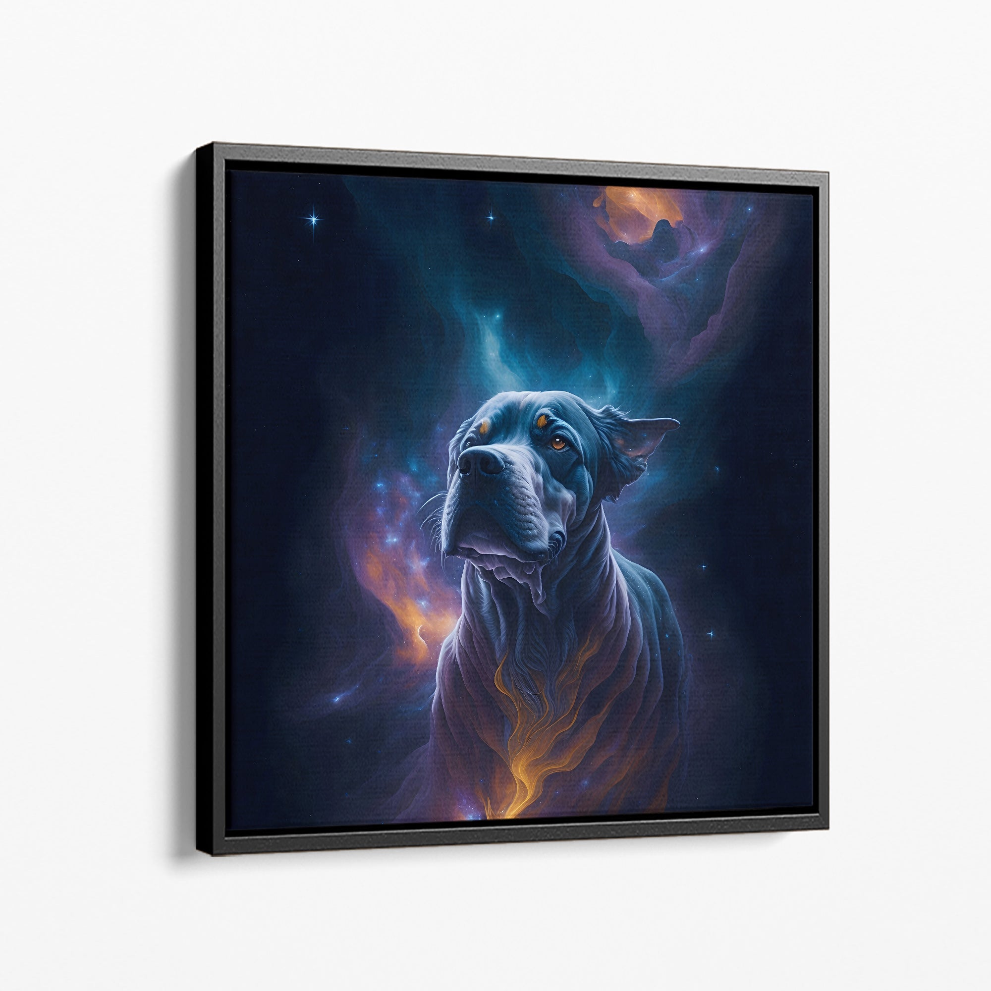 Space Dog - canvas picture